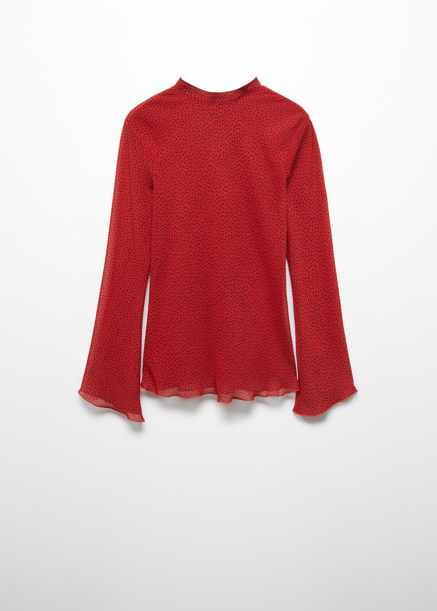 Blusa Lazo Blusa Roja De Zara Blusa Espalda Lazo Mujer MANGO