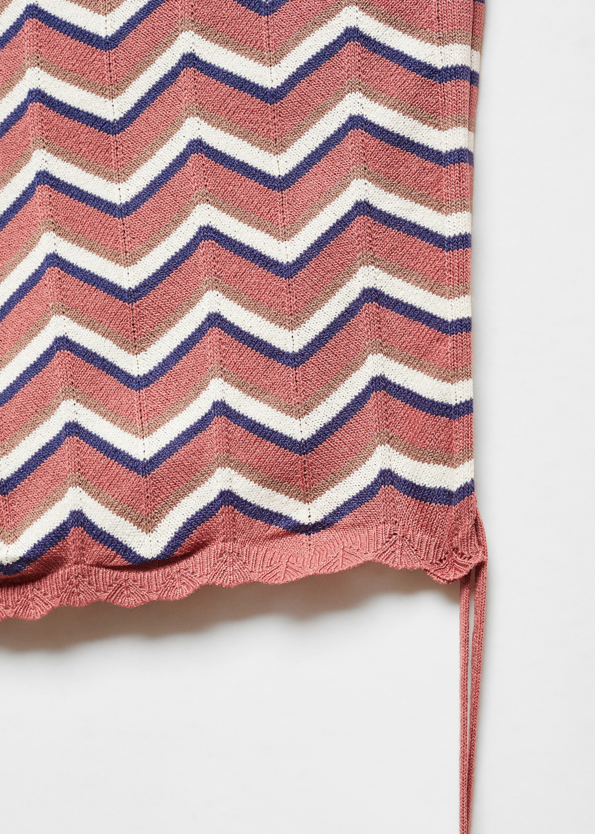 Asymmetrischer Strickpullover - Detail des Artikels 8