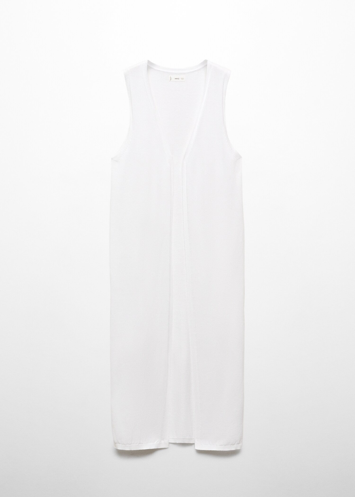 Lange Strickweste - Artikel ohne Model