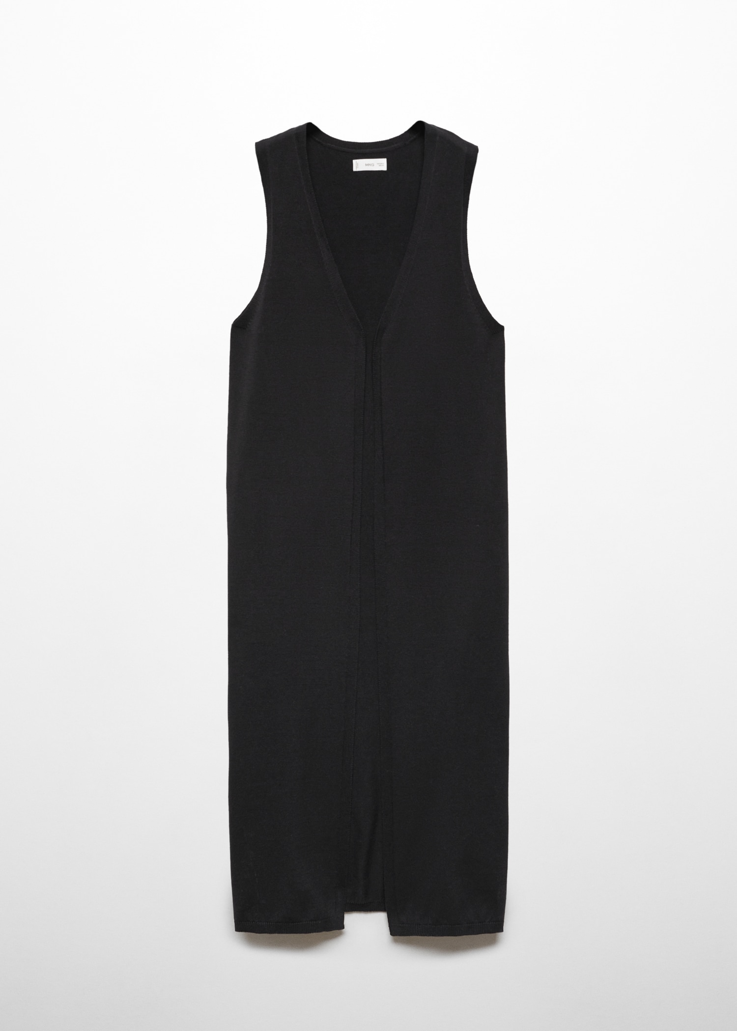 Chaleco punto largo Chica MANGO OUTLET - Main Image