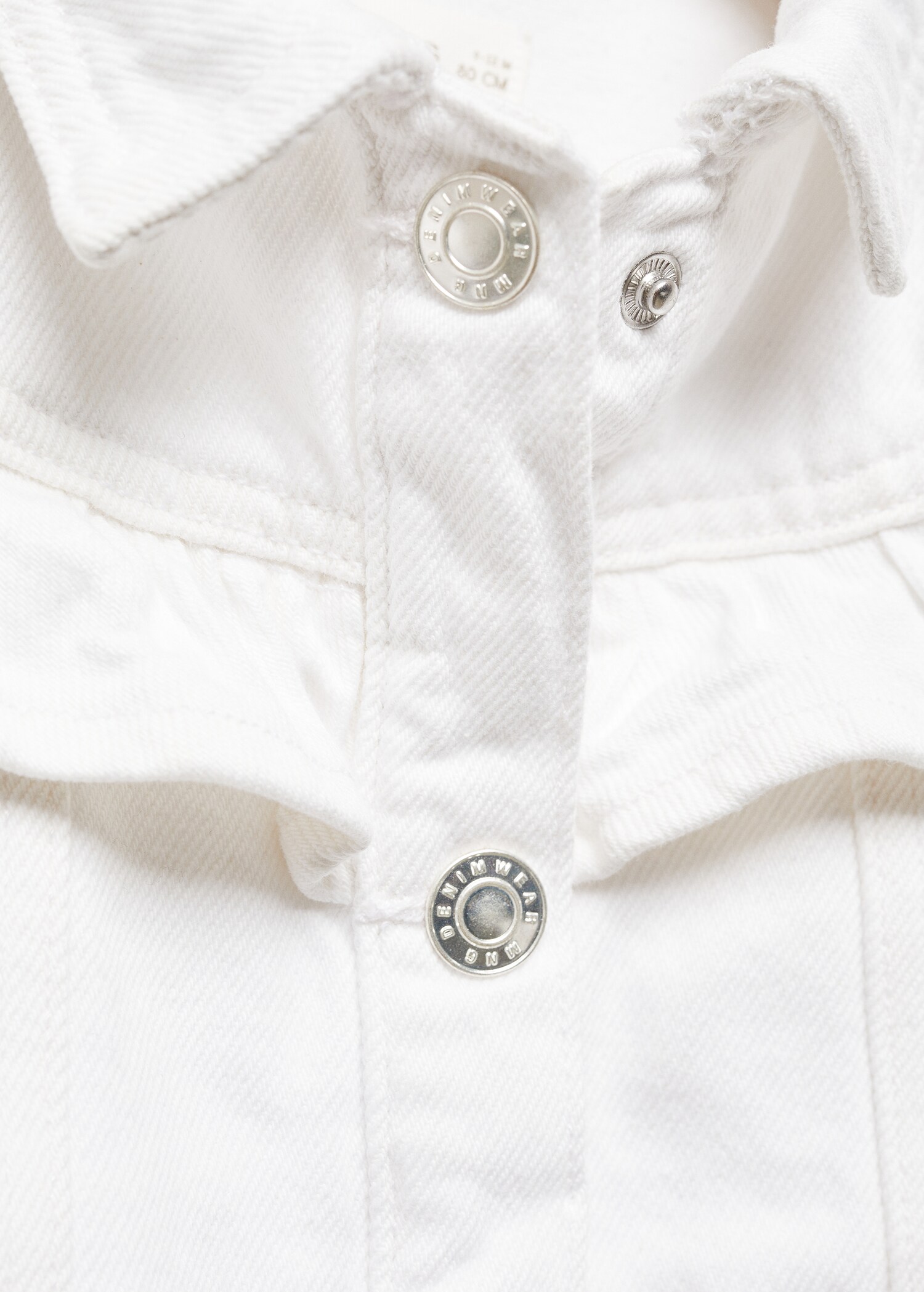 Ruffled denim jacket - Details of the article 8