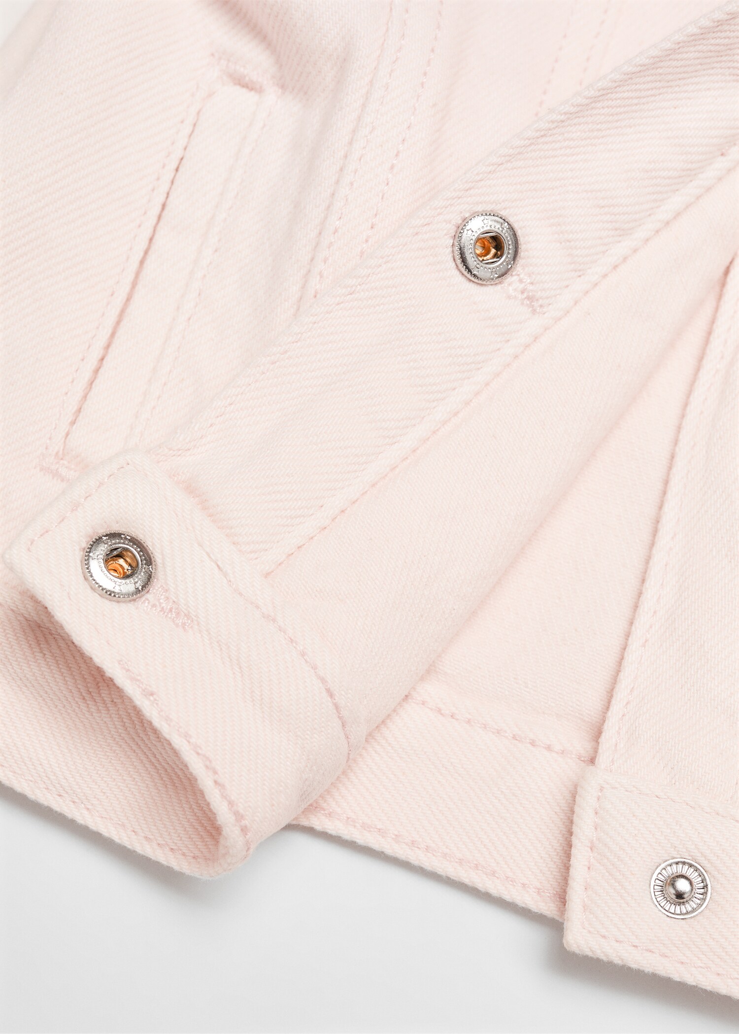 Ruffled denim jacket - Details of the article 0