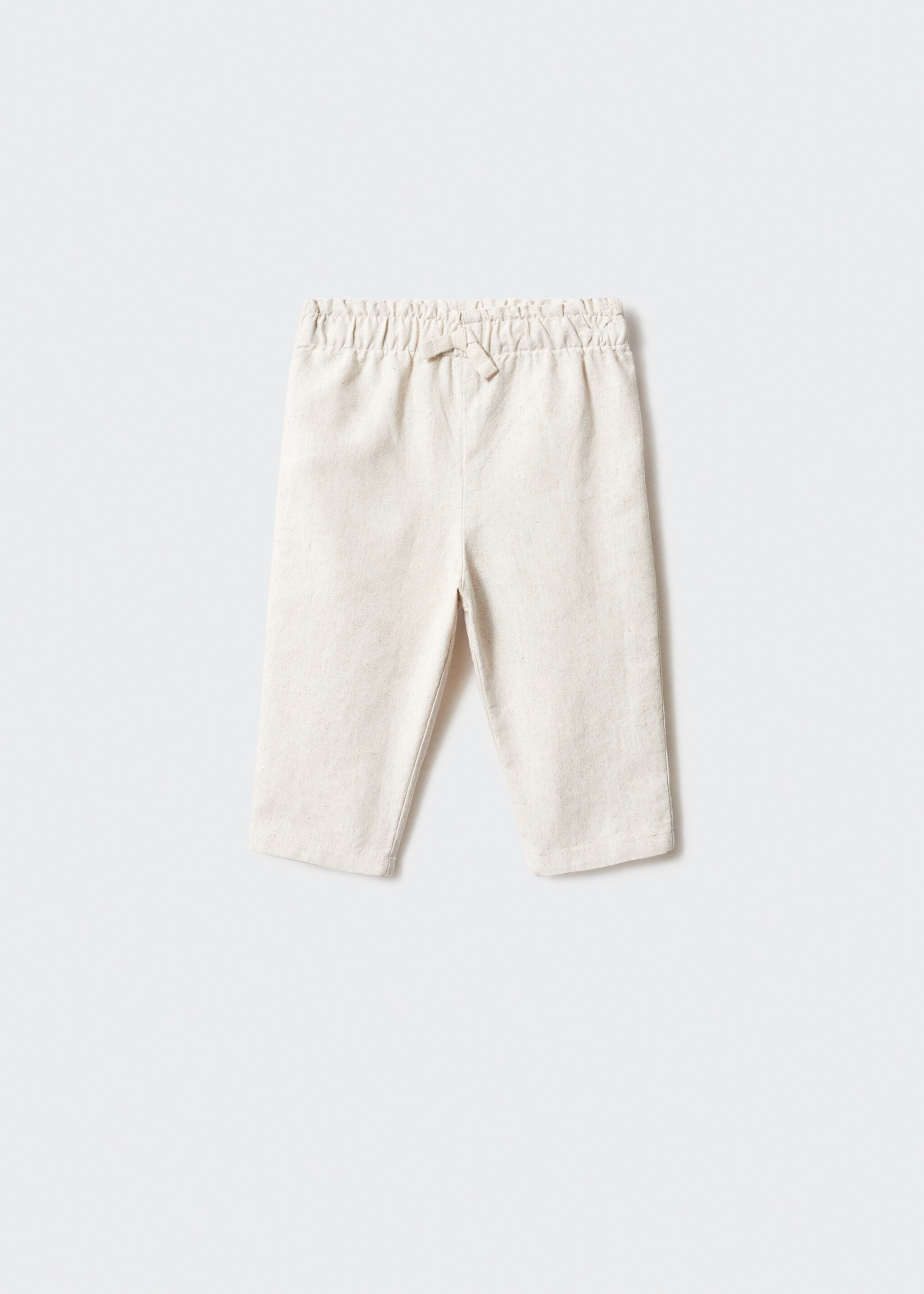 Leinenhose mit Gummibund - Artikel ohne Model