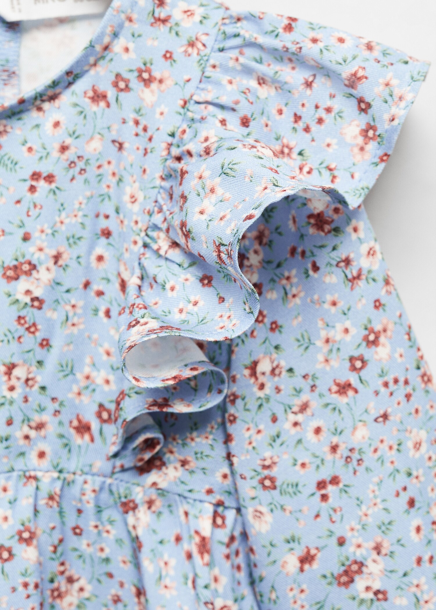 Vestido estampado volantes - Detalle del artículo 8