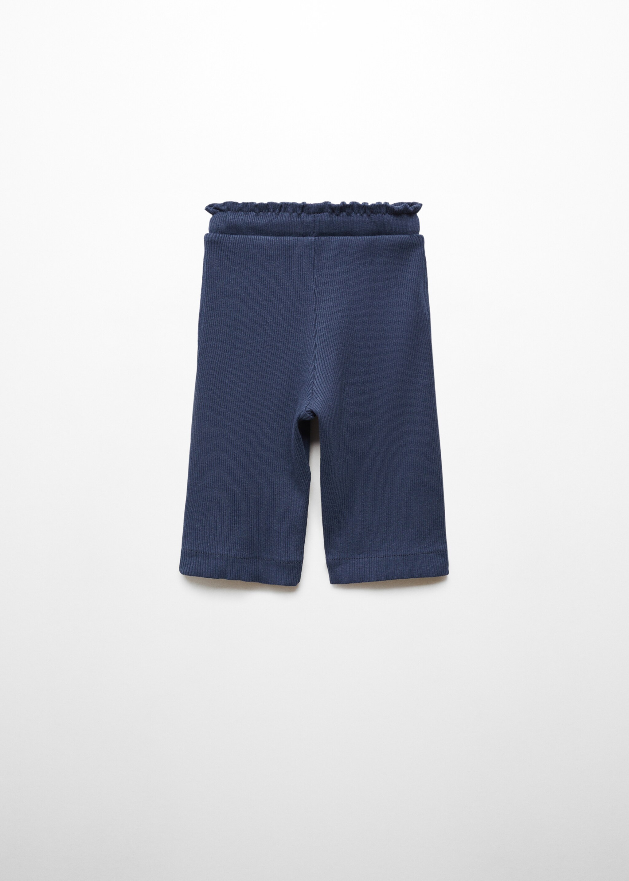 Knitted culotte trousers - Reverse of the article