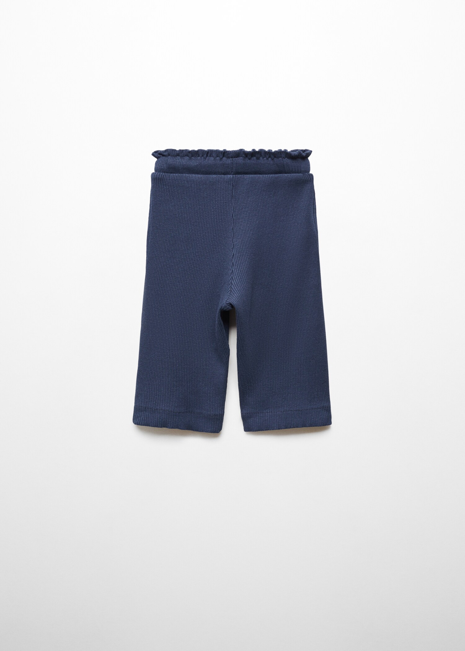 Knitted culotte trousers - Reverse of the article