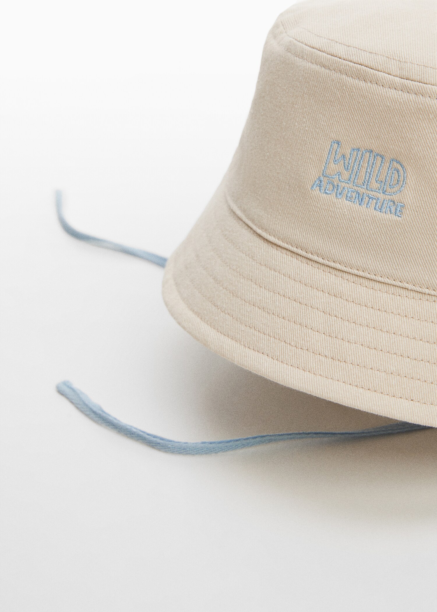 Bucket Hut mit Stickerei - Mittlere Ansicht