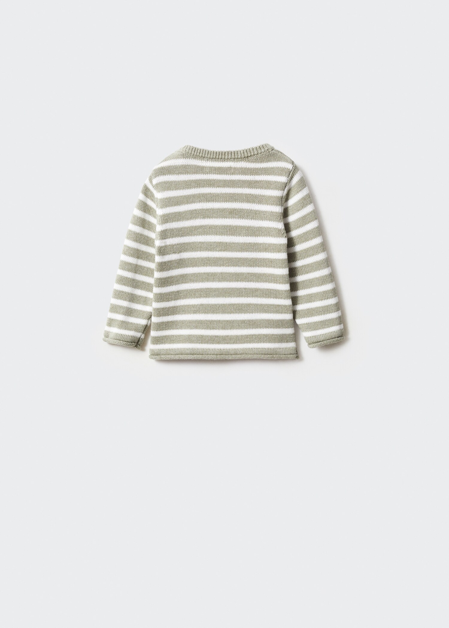 Striped cotton-blend sweater - Reverse of the article