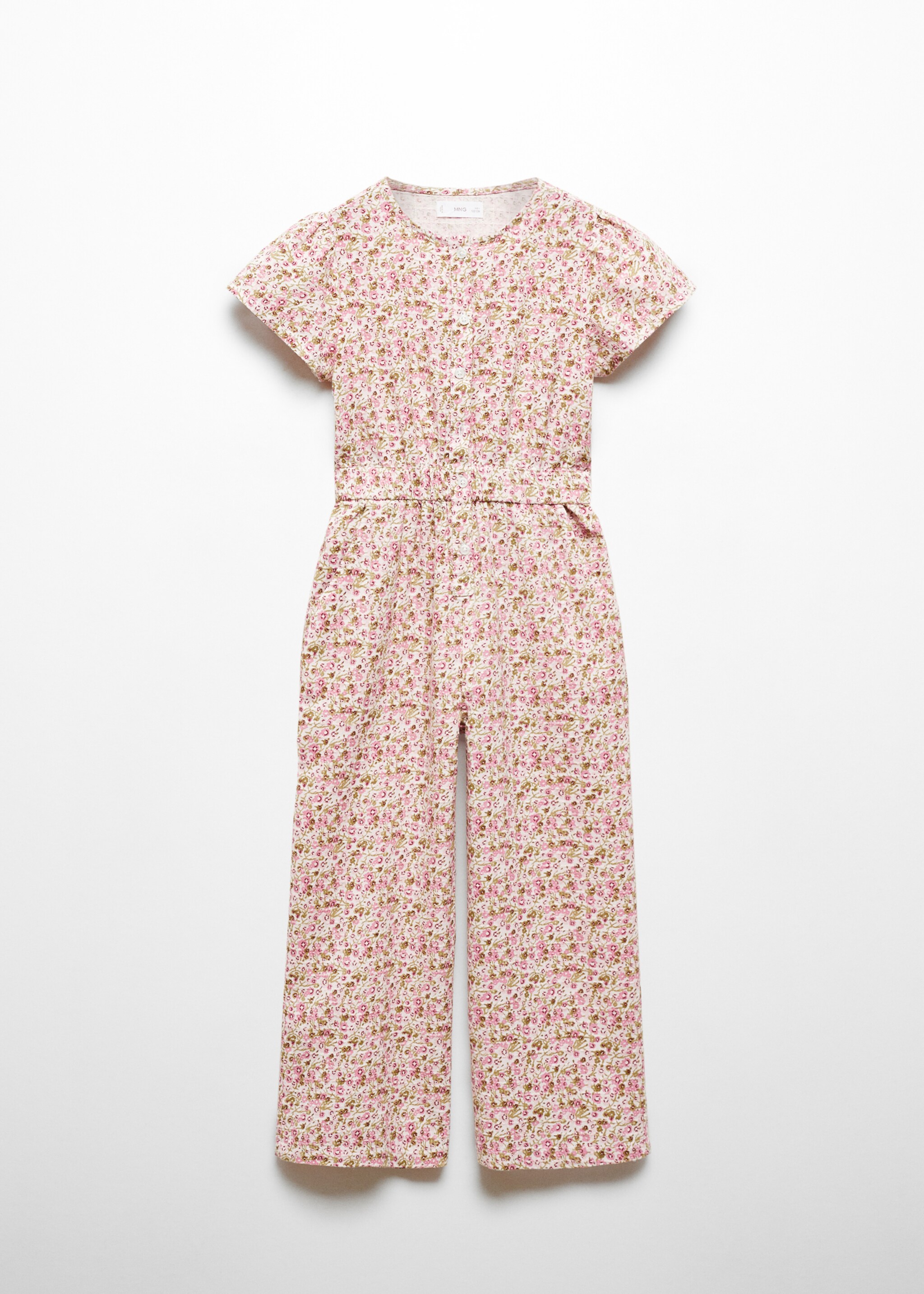 Cotton print jumpsuit - Article without model