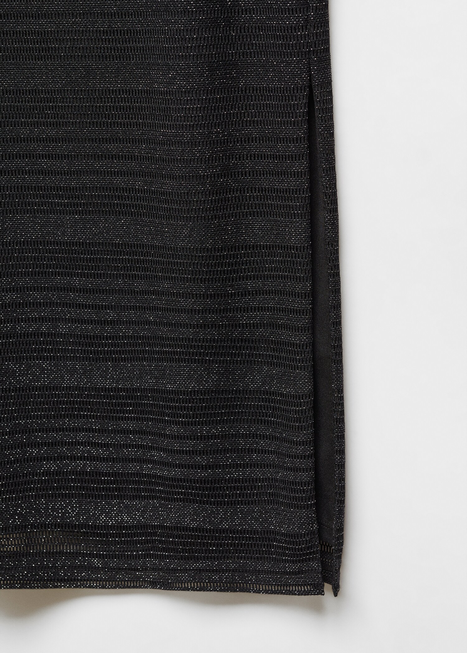 Metallic midi skirt - Details of the article 8