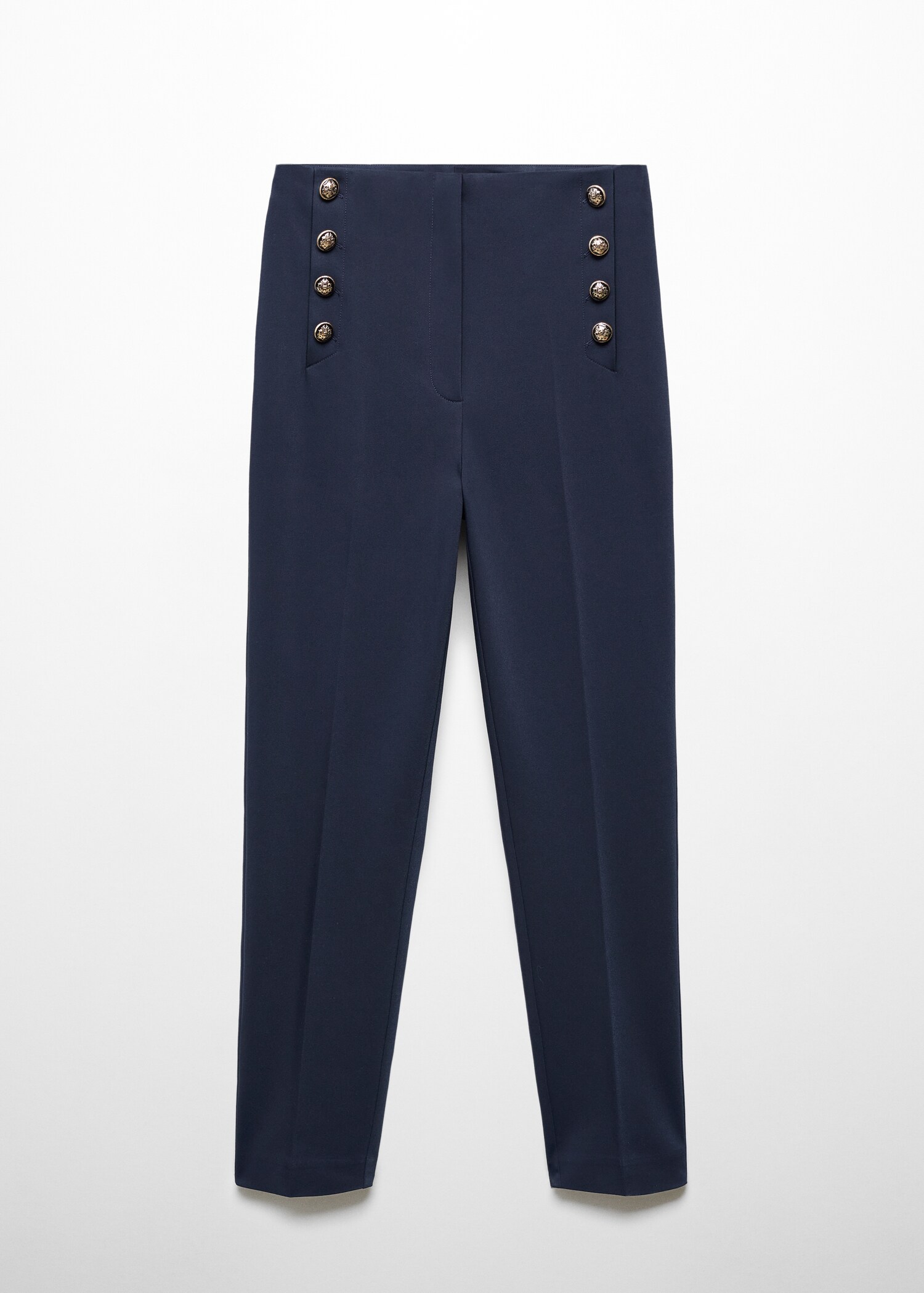 Pantalon crop boutonné - Article sans modèle