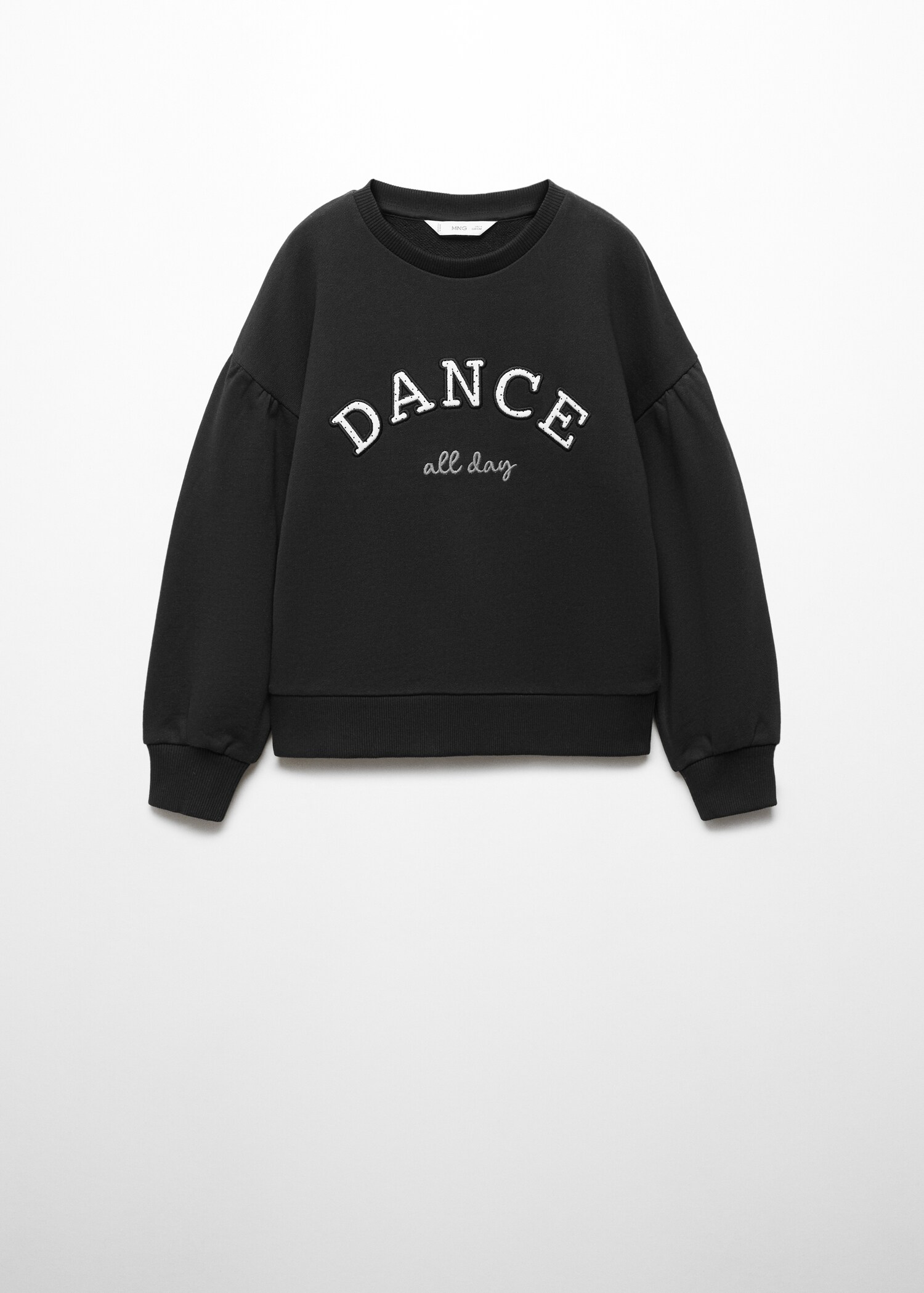 Sweat-shirt à message en relief - Article sans modèle
