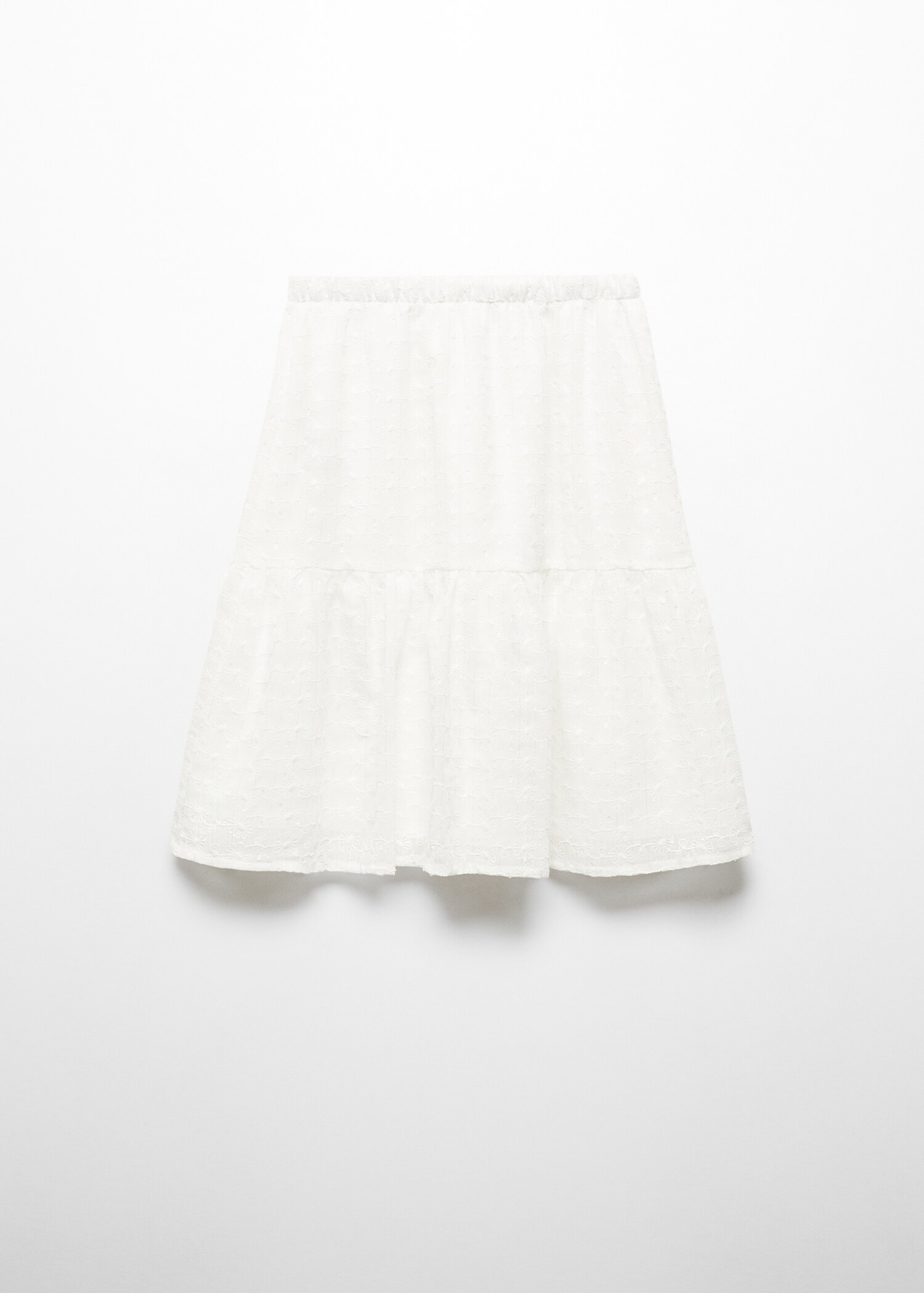 Floral embroidery skirt - Article without model