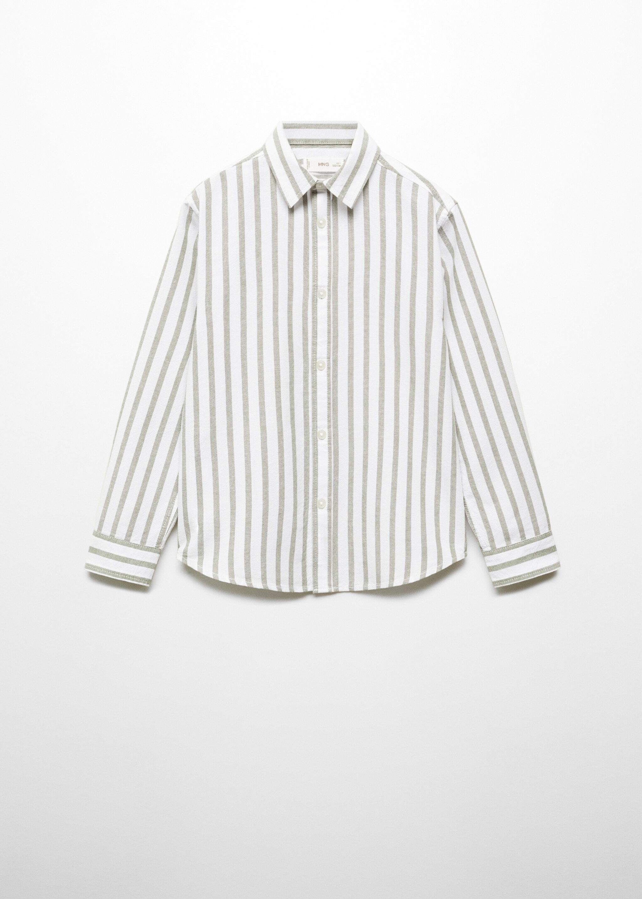 Striped slim-fit shirt - Article without model