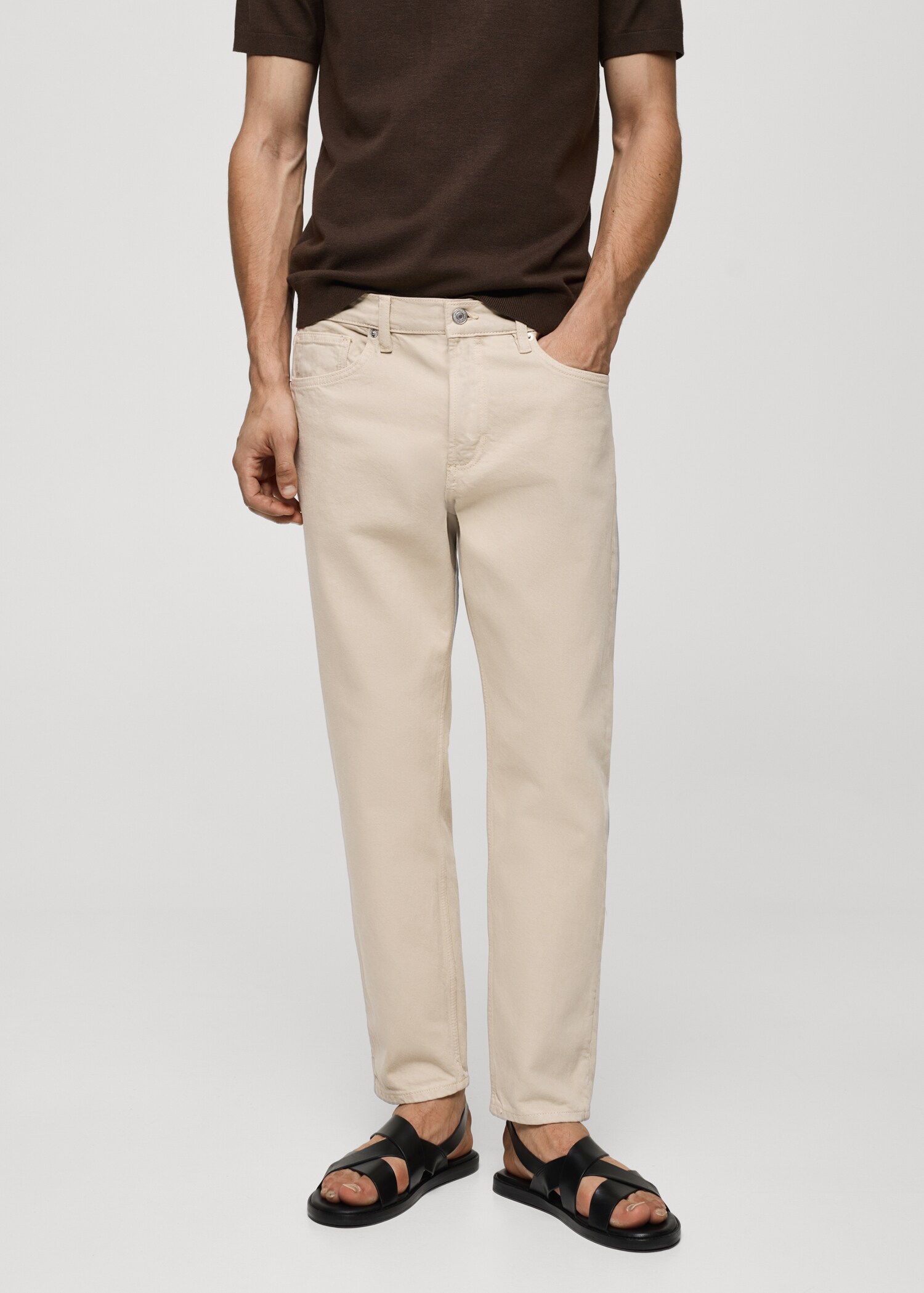 Jean tapered-fit - Plan moyen