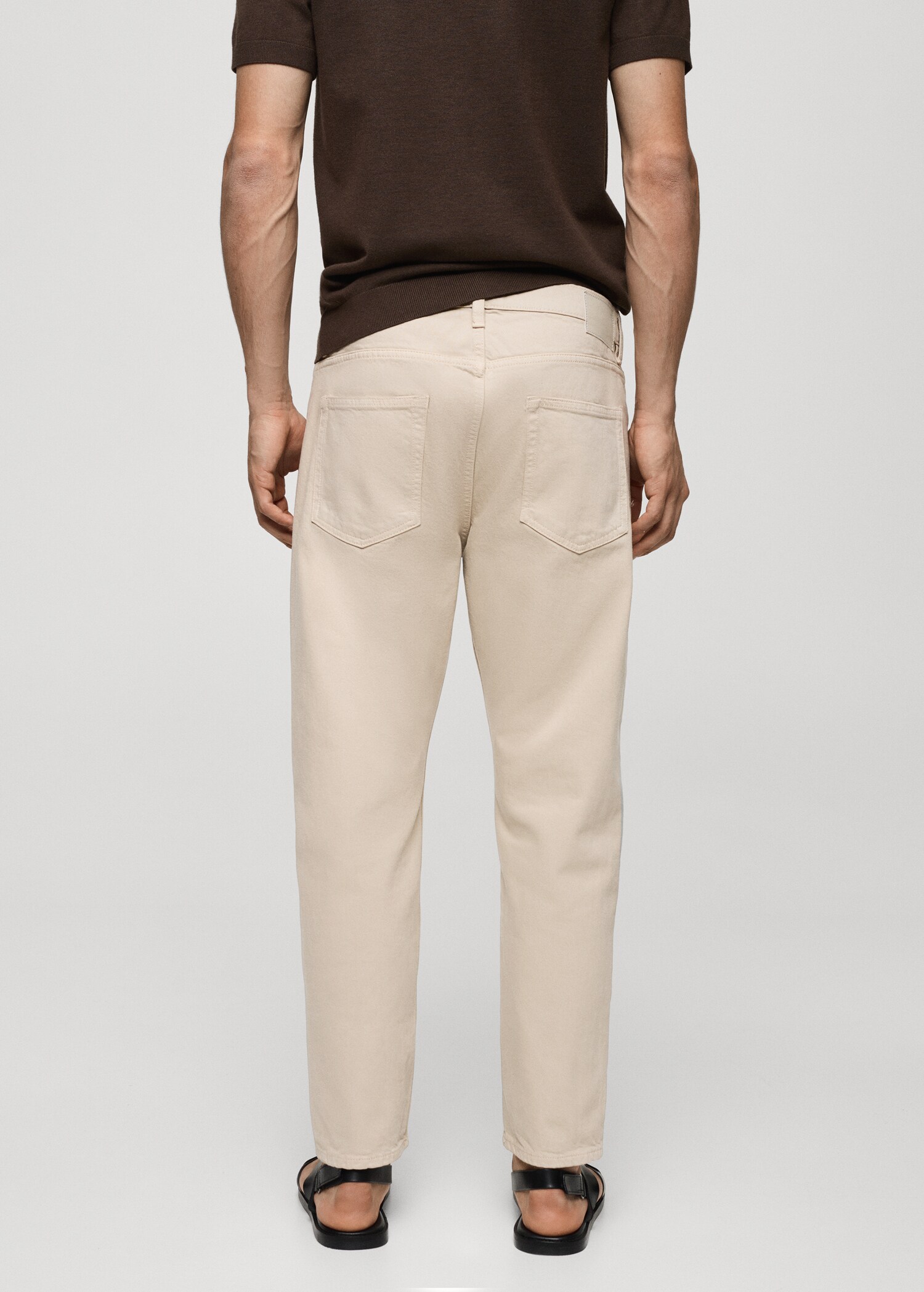 Jean tapered-fit - Verso de l’article