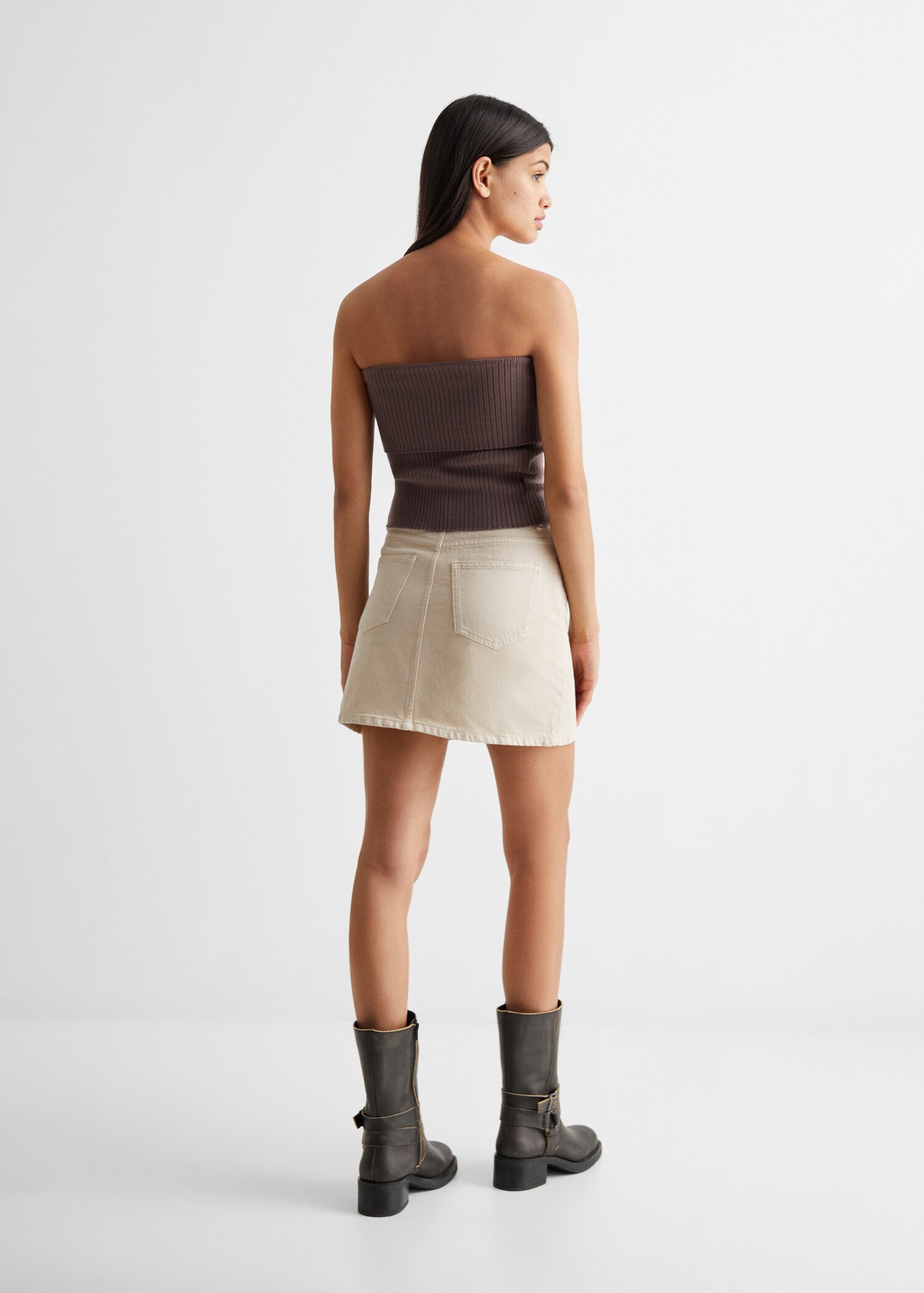 Strapless top - Reverse of the article