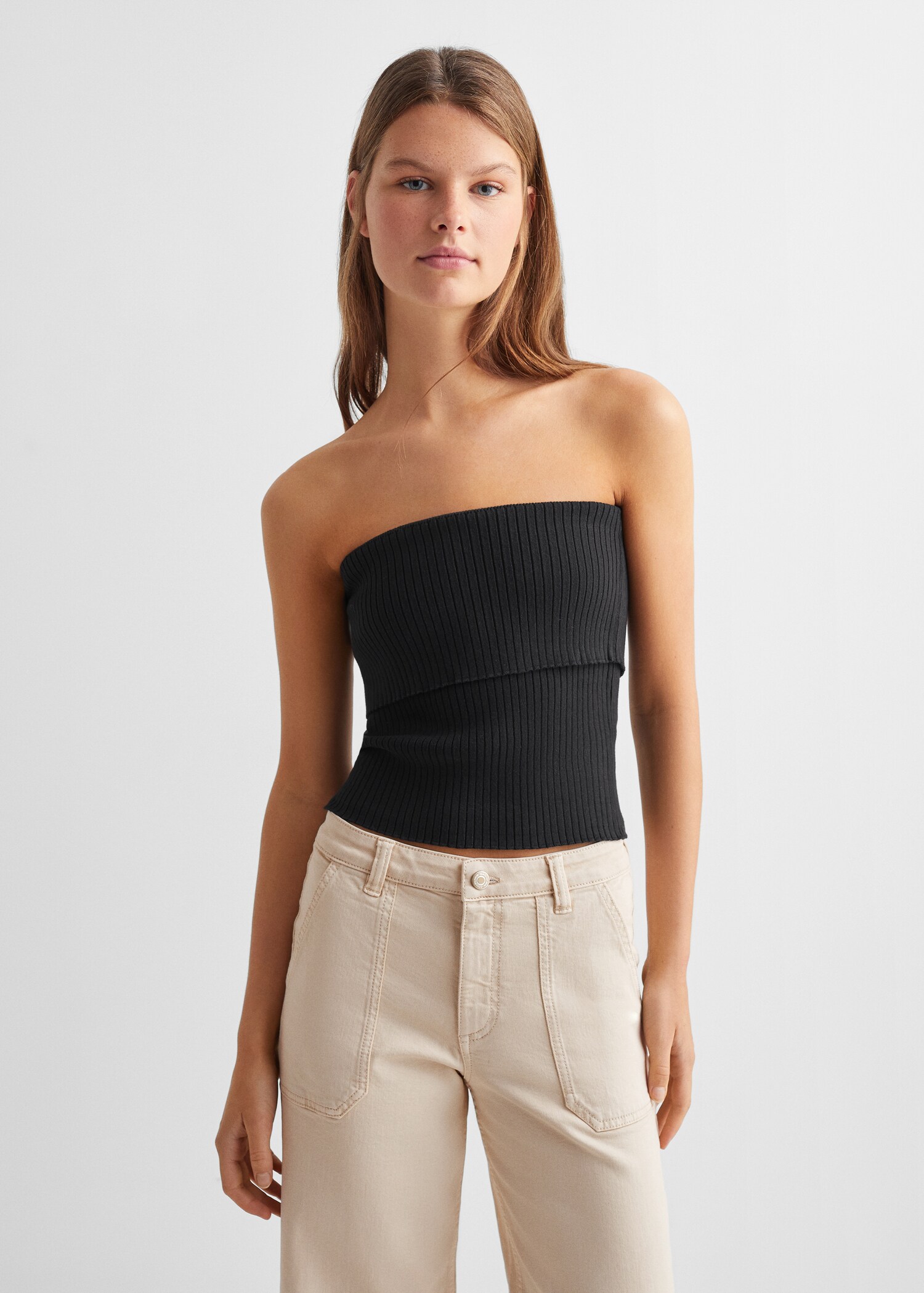 Strapless top - Medium plane