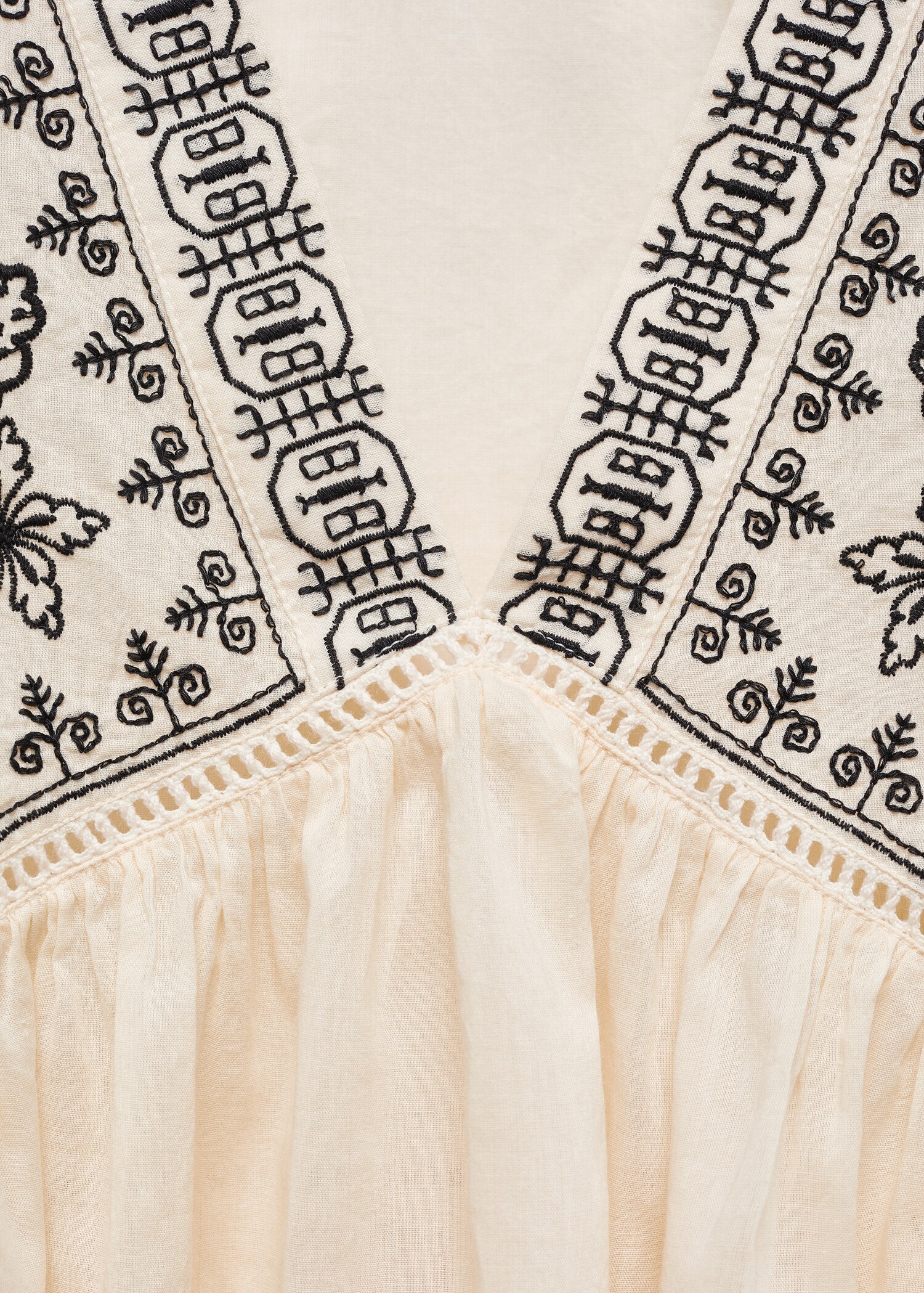 Blusa bordados florales - Detalle del artículo 8