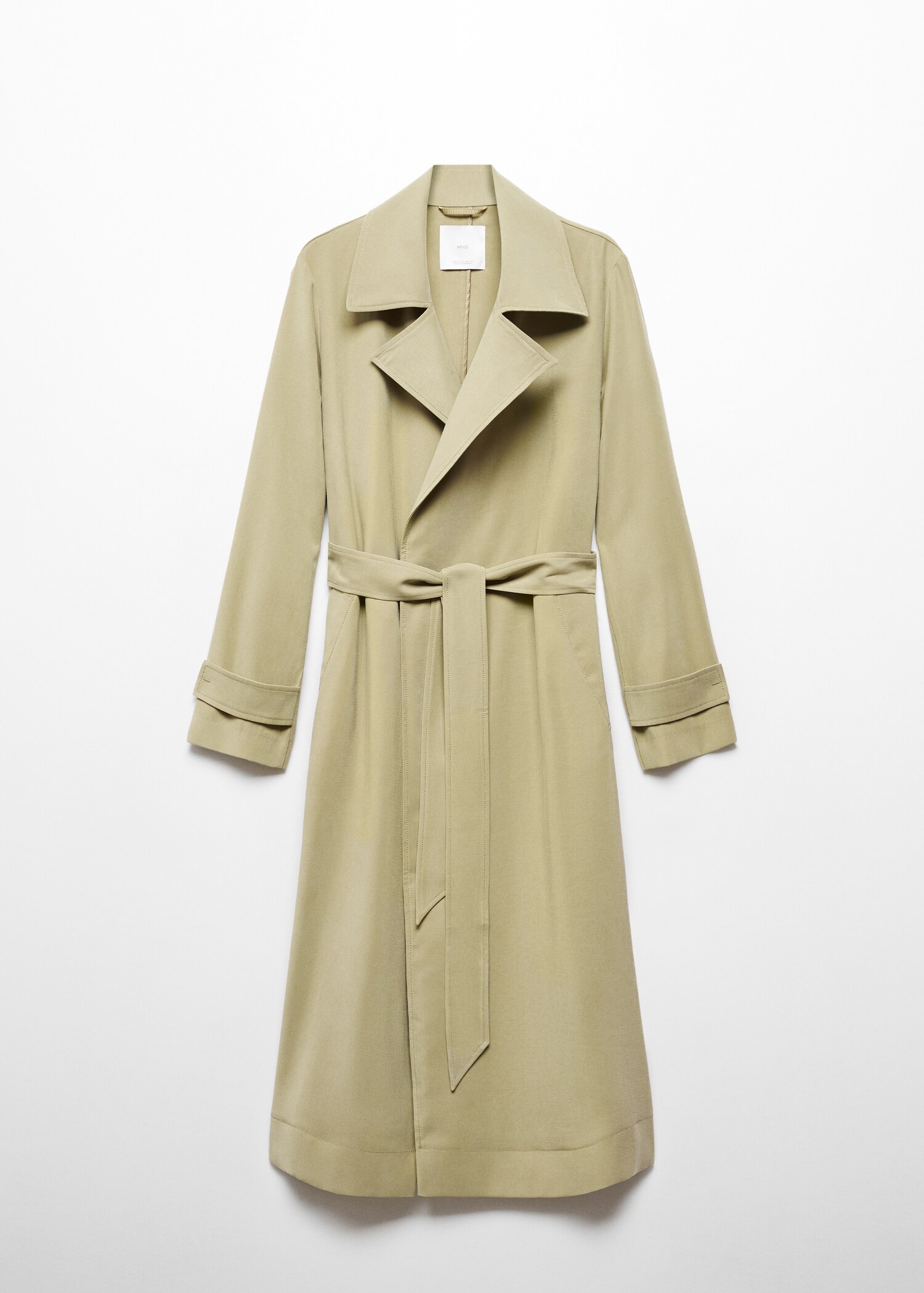 Trench fluido solapas - Artículo sin modelo