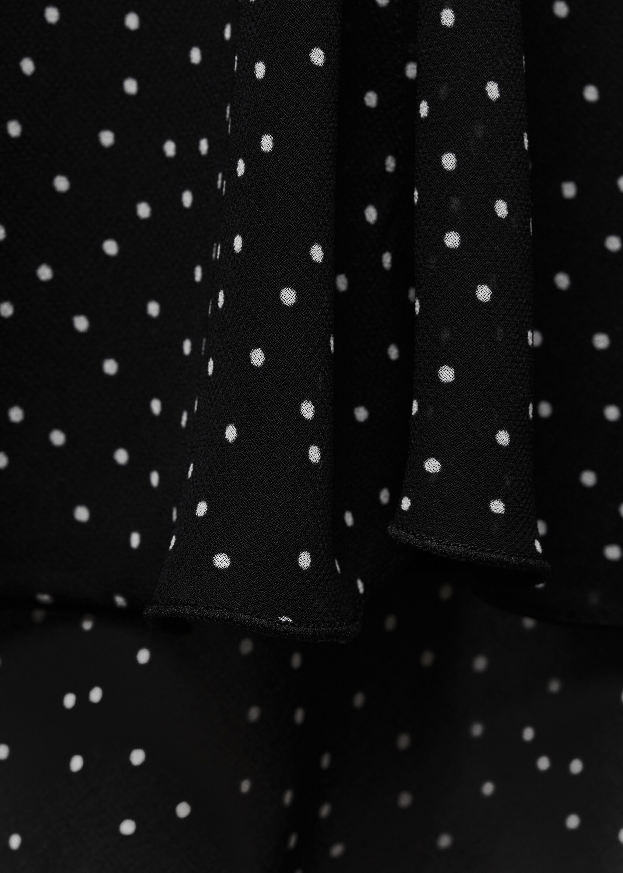 Polka dots midi skirt - Details of the article 8