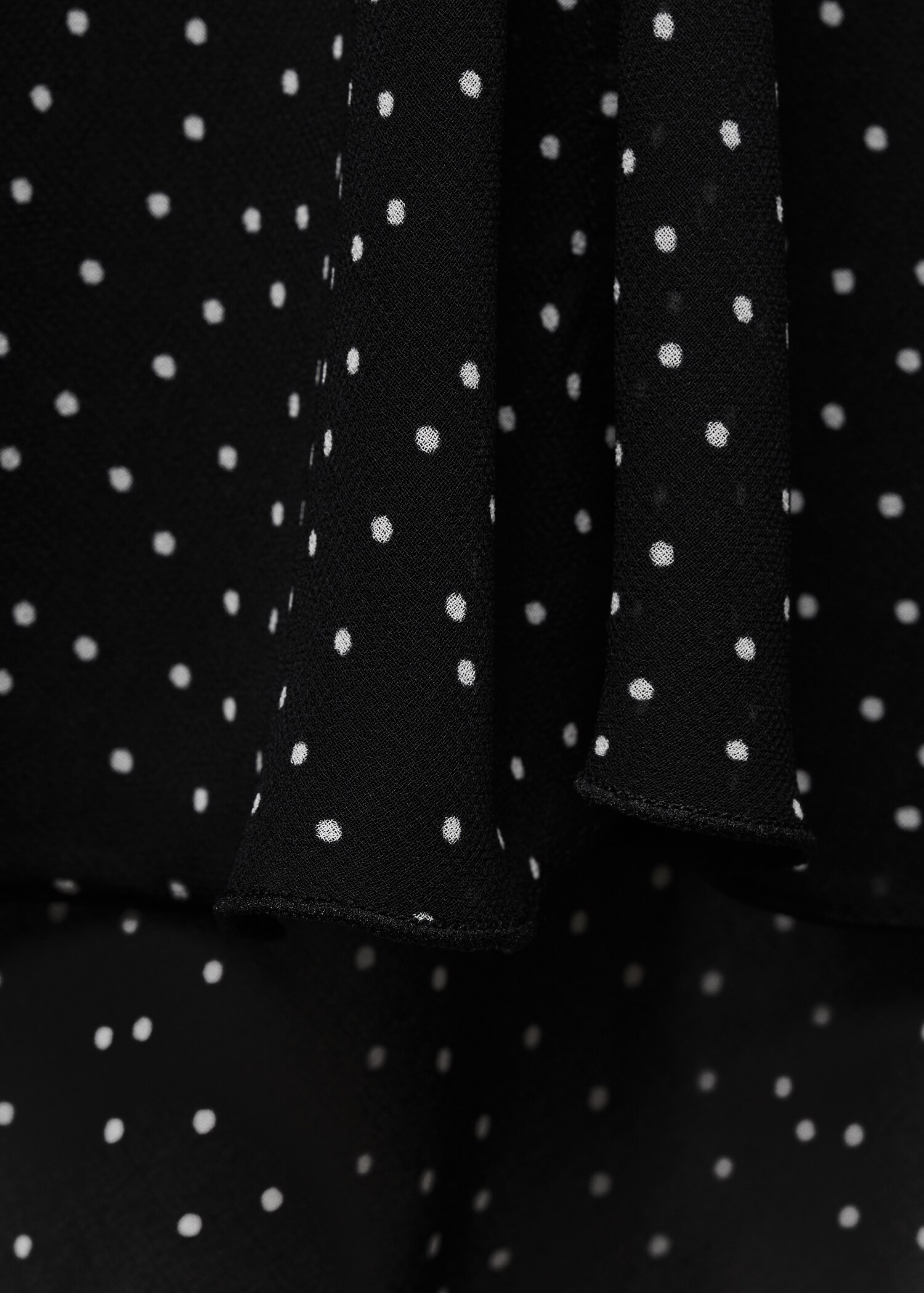 Polka dots midi skirt - Details of the article 8