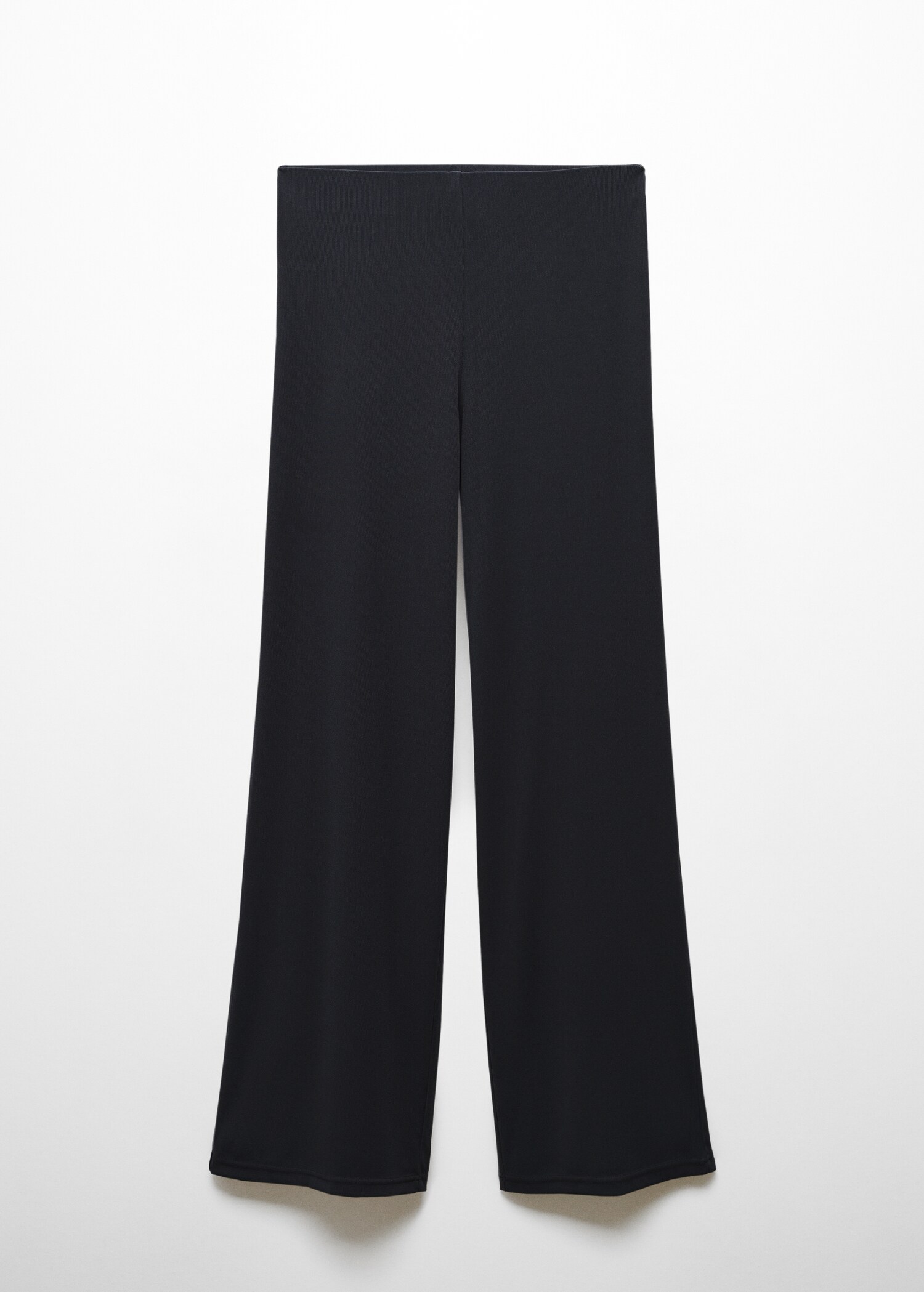 Wideleg trousers with elastic waist - Article without model