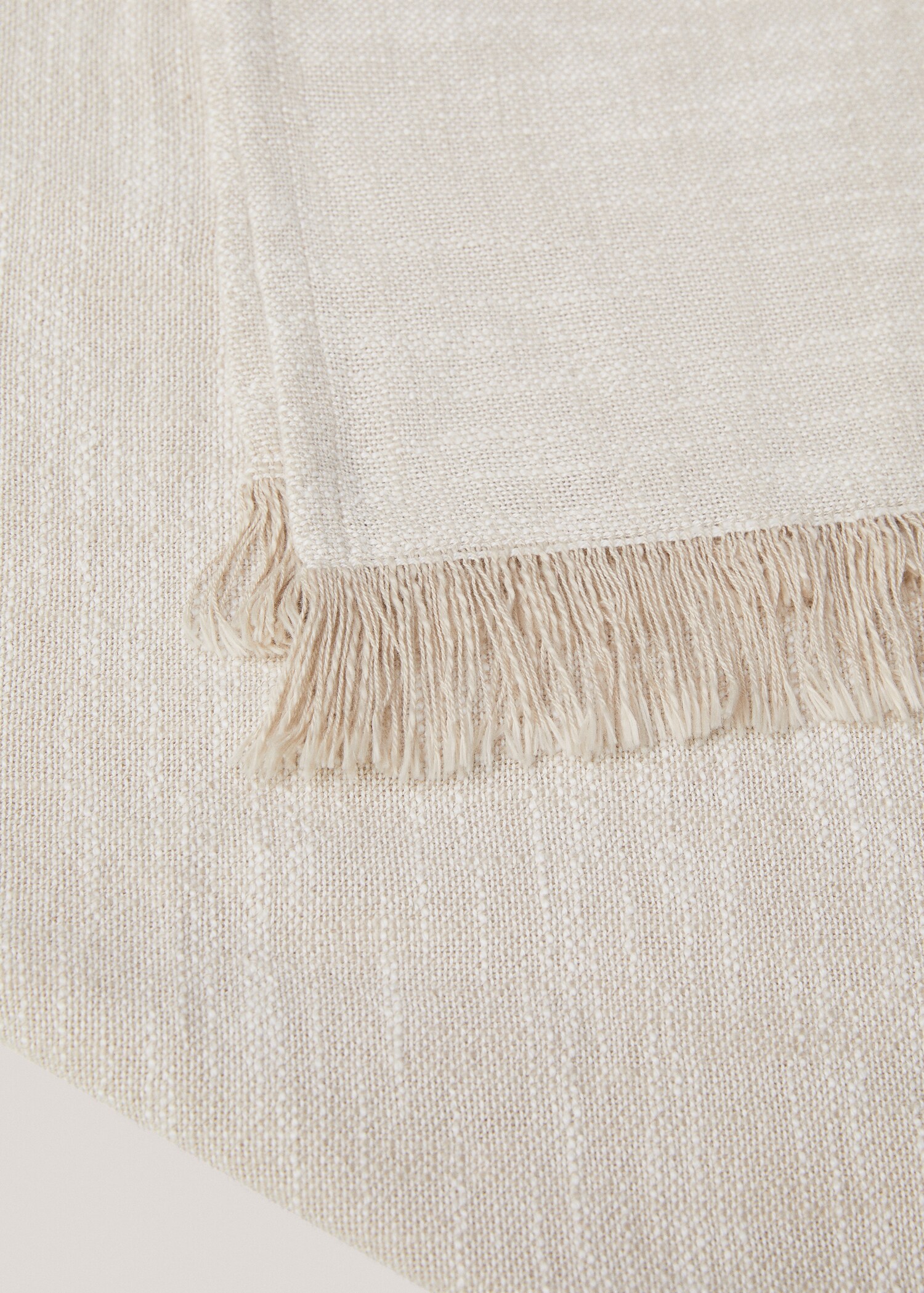 textured 100% cotton blanket - Details of the article 1