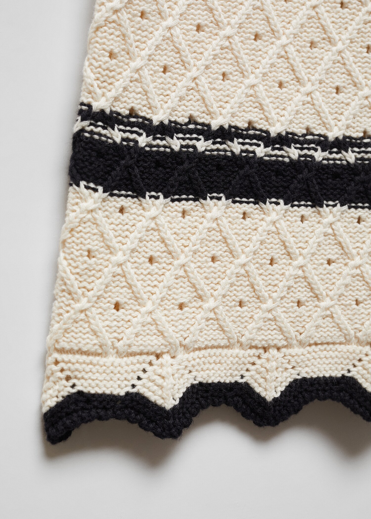 Pantalon maille à rayures - Détail de l'article 8