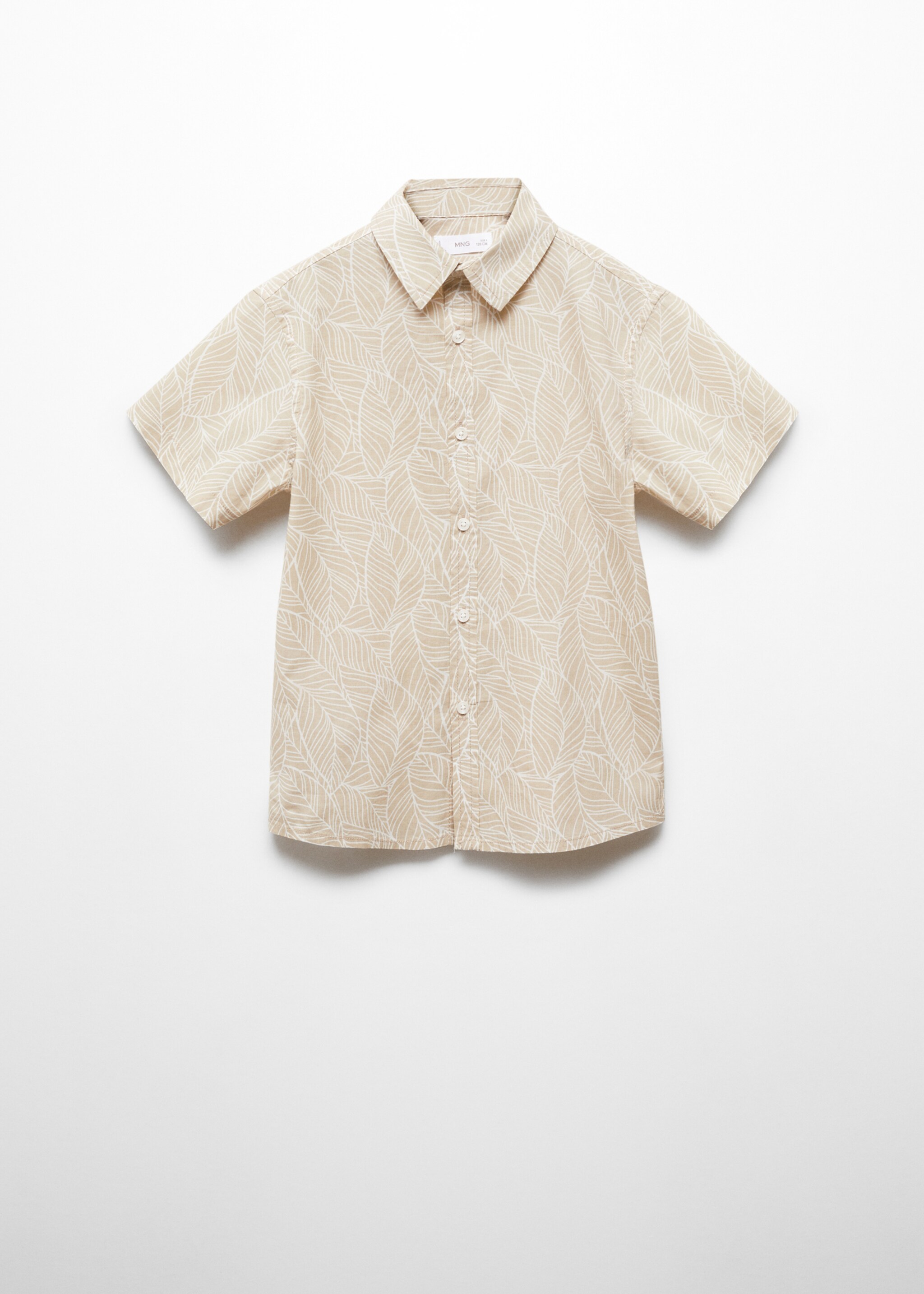Buttoned printed shirt - Article without model