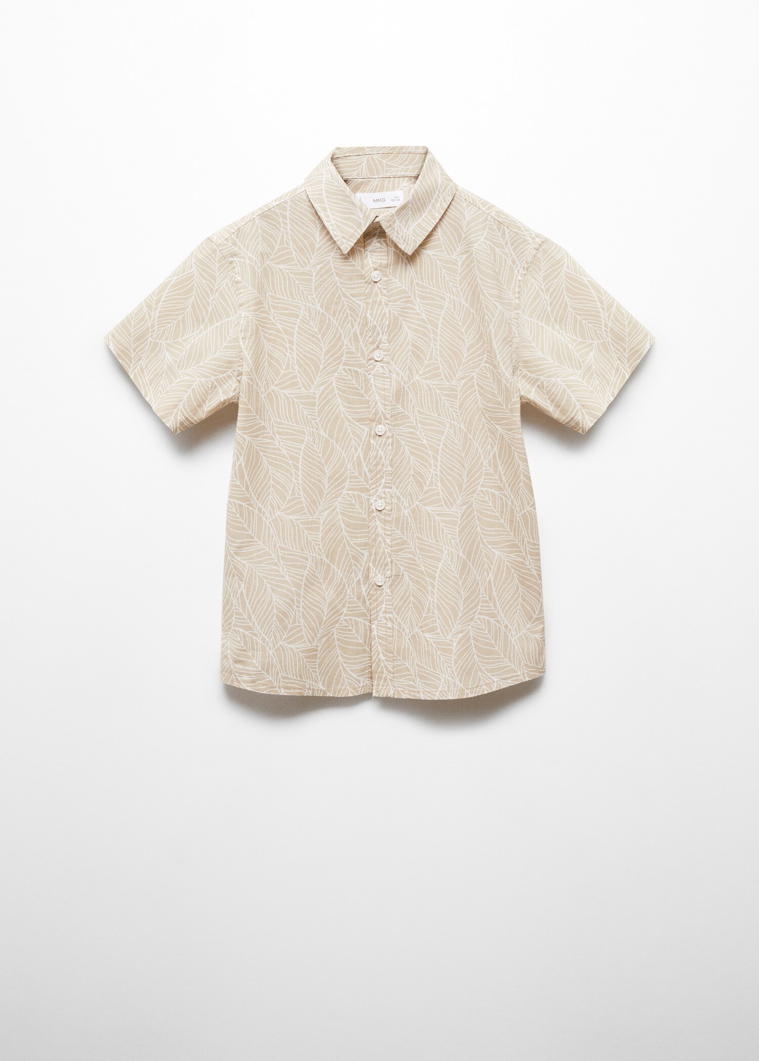 Buttoned printed shirt - Article without model