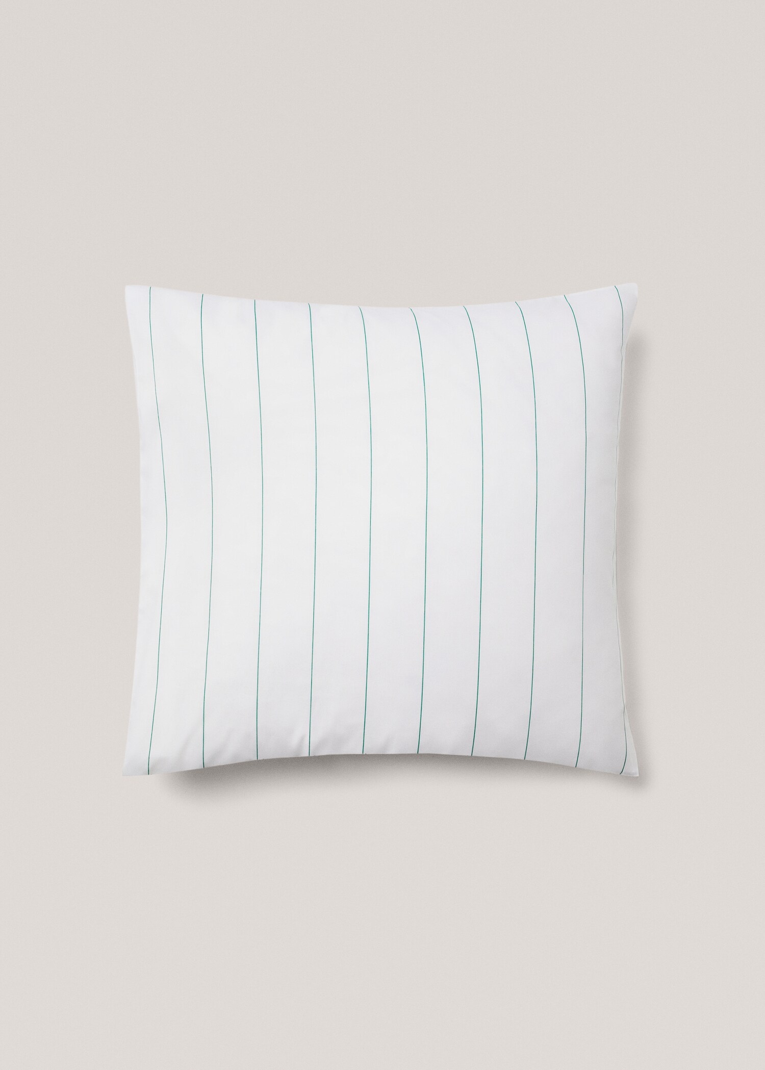 Taie d’oreiller coton rayures 60x60 cm (Lot de 2) - Article sans modèle