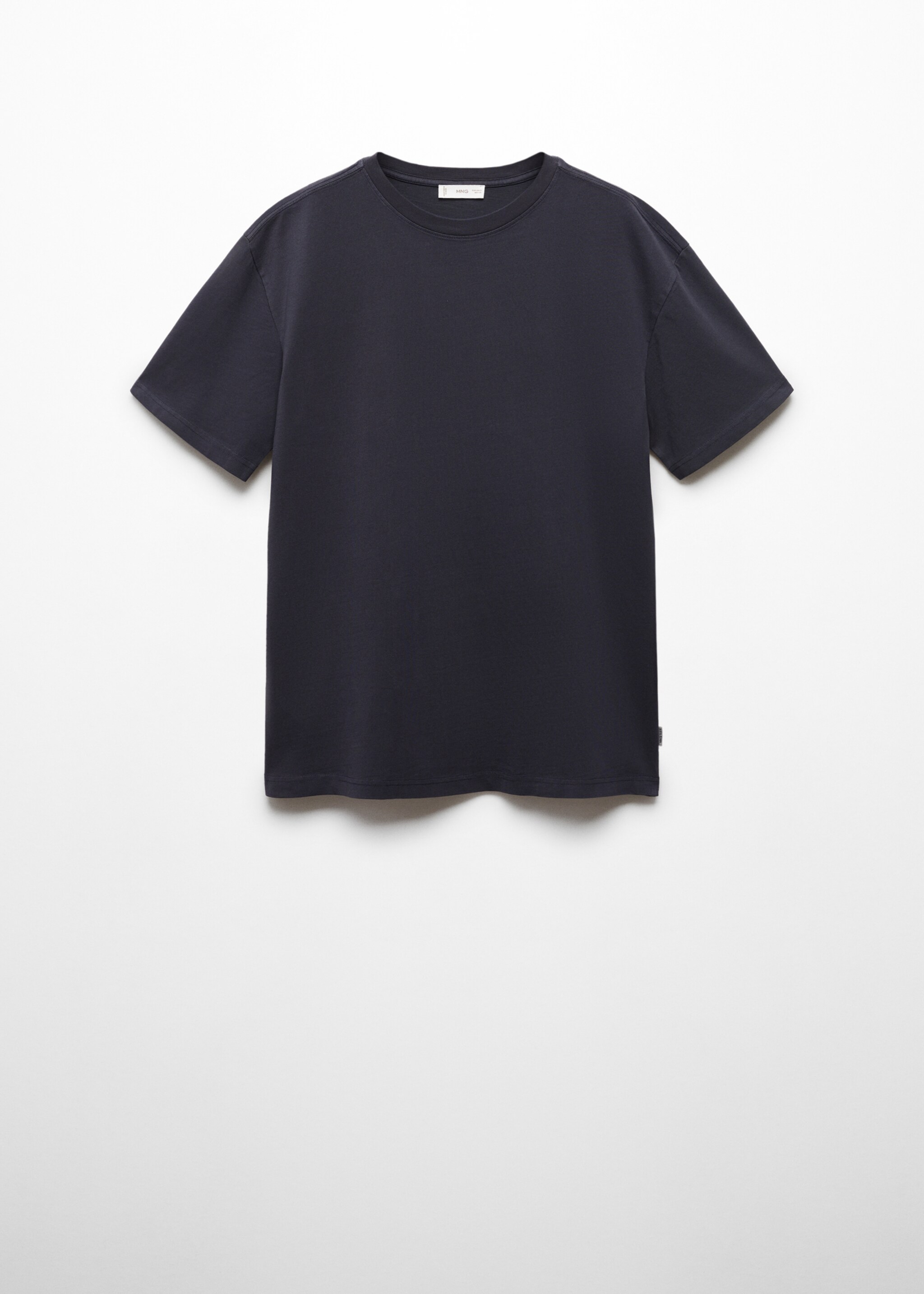 Camiseta básica algodón - Artículo sin modelo, Azul marino oscuro. Ref: 67095995-00.