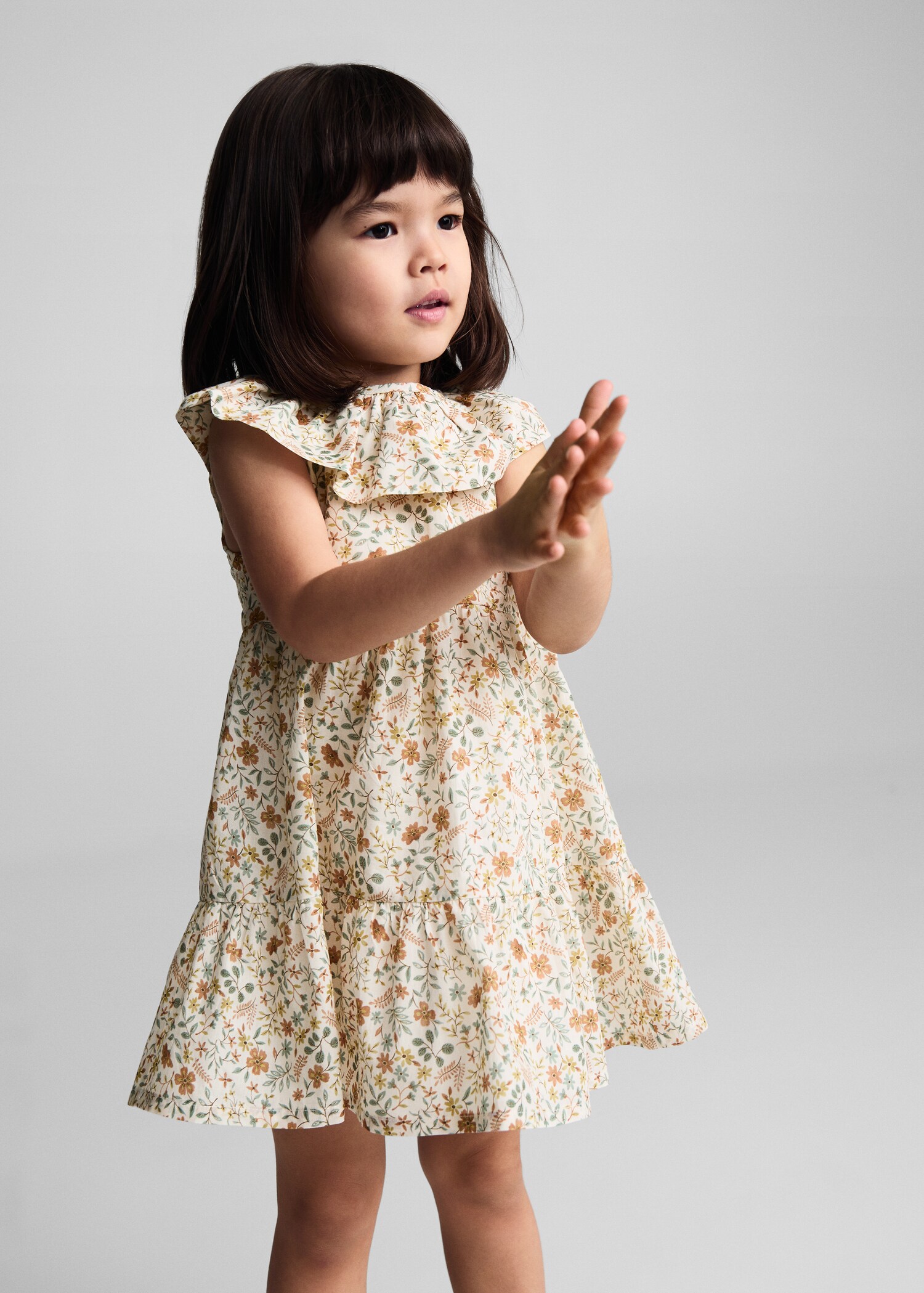 Floral print dress - Medium plane