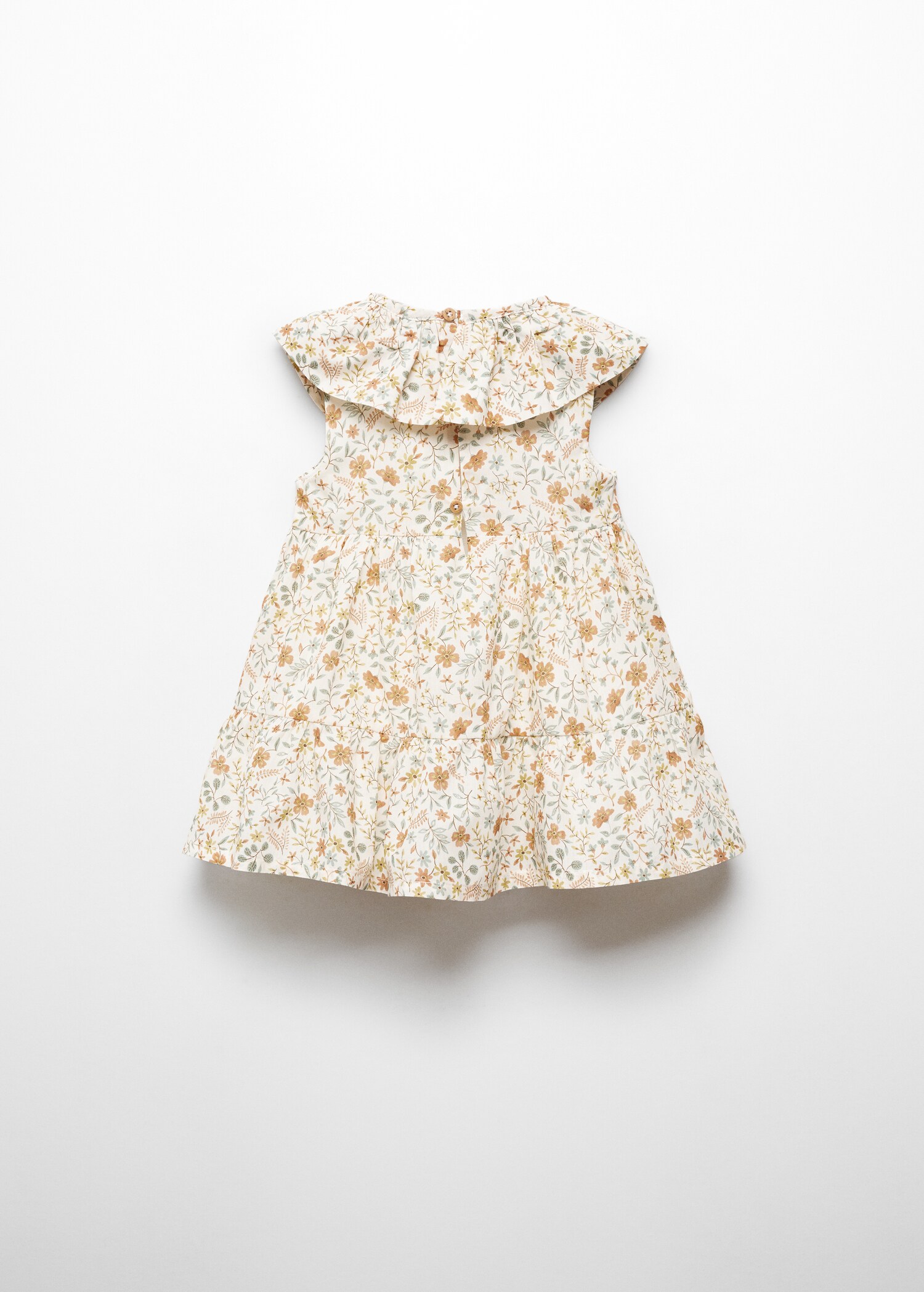 Floral print dress - Reverse of the article