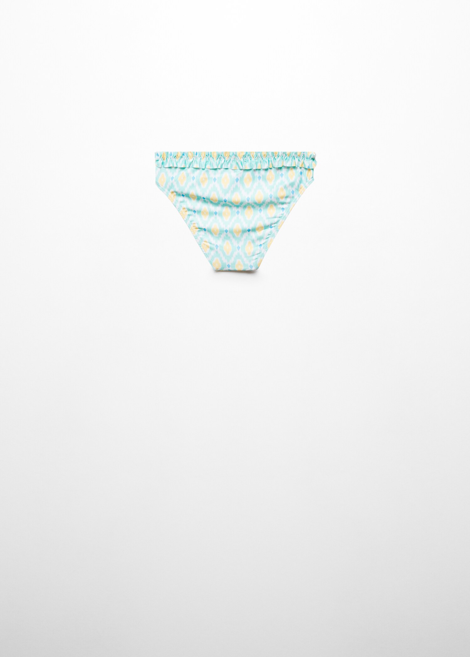 Gemusterte Bikini-Hose - Rückseite des Artikels