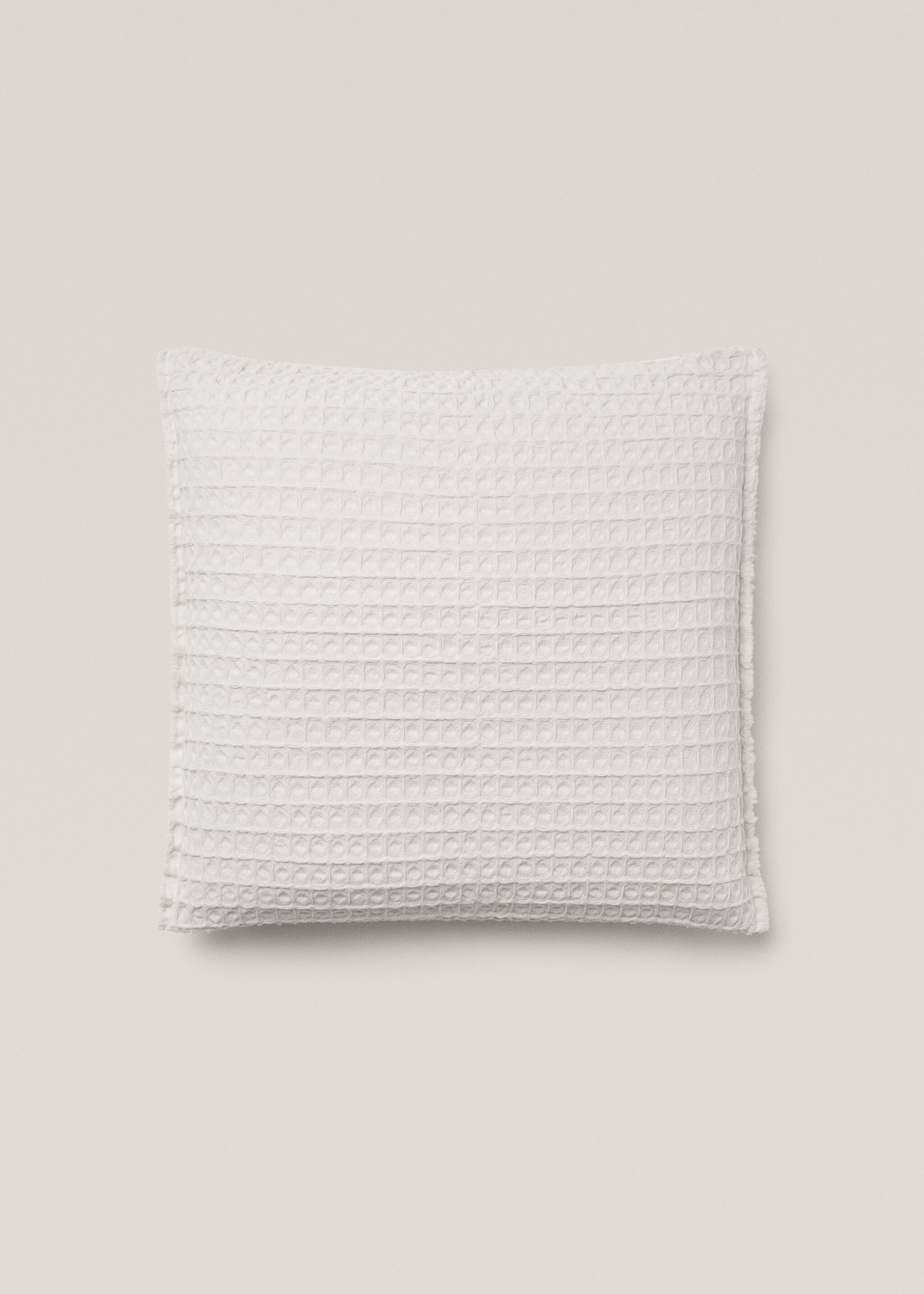 Federa cotone waffle 60x60 cm - Articolo senza modello