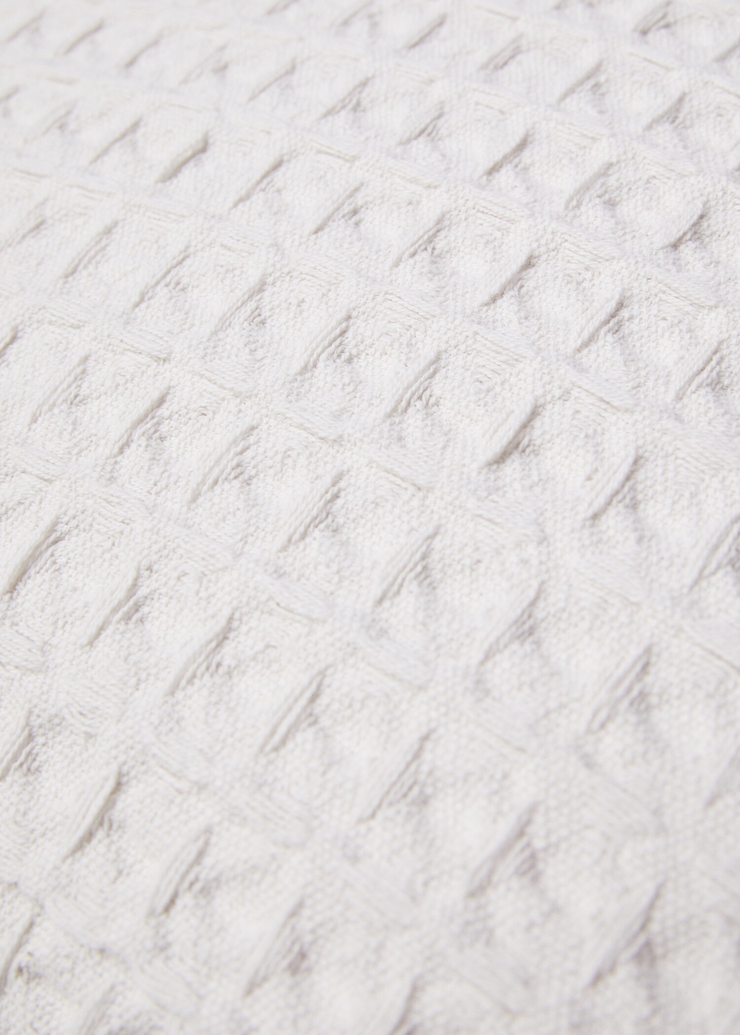 Cotton waffle pillowcase 60x60cm - Details of the article 3