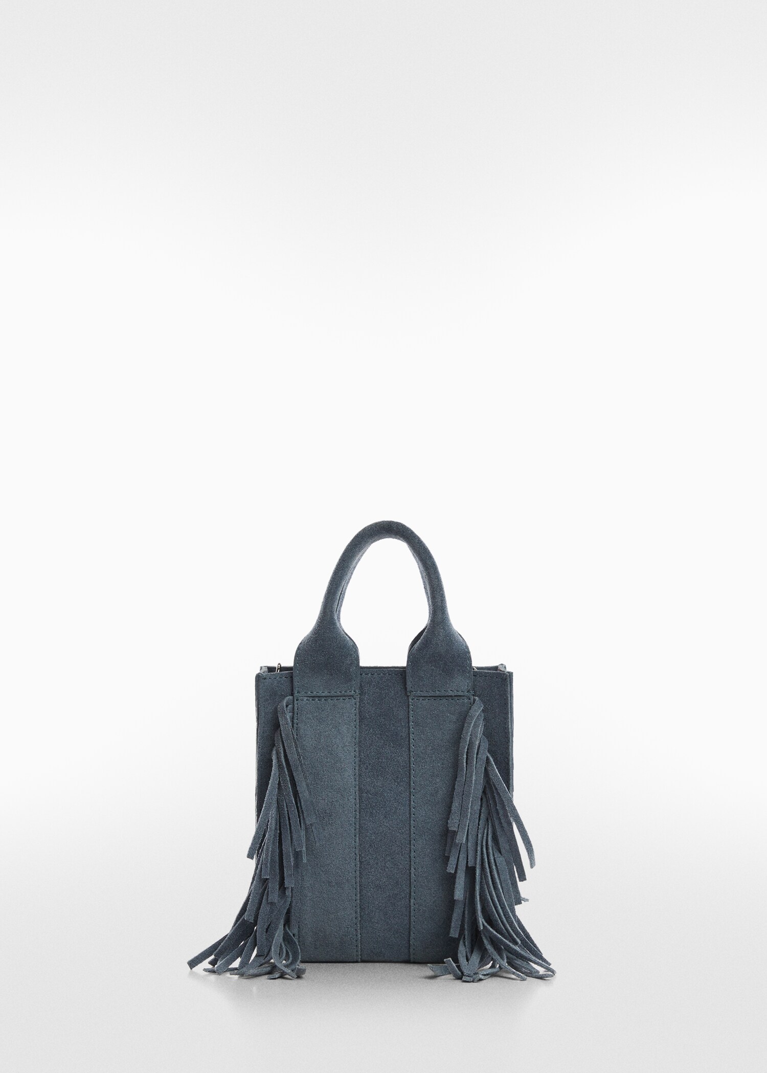 Leren tas met franjes - Artikel zonder model