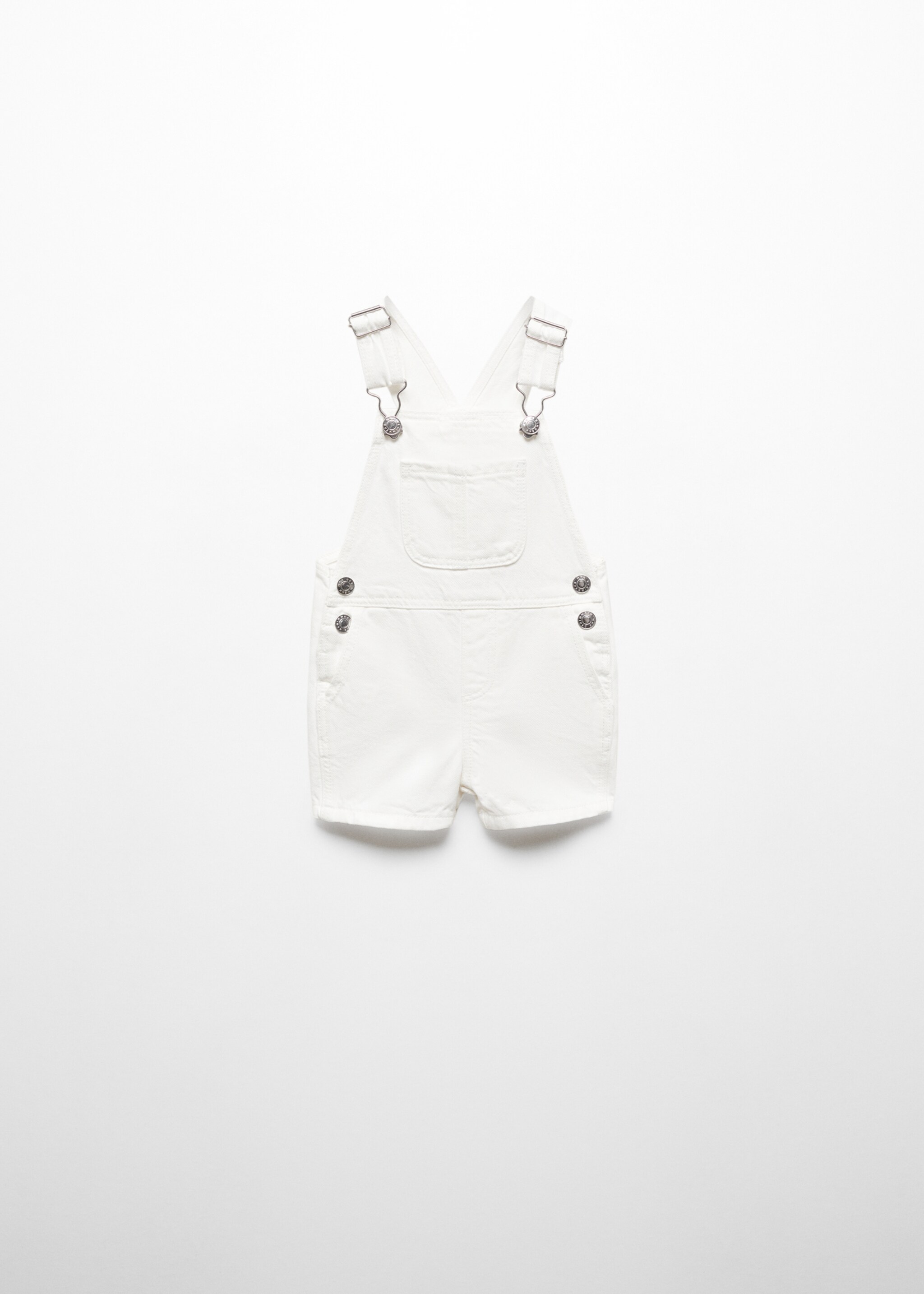 Salopette denim corta - Articolo senza modello