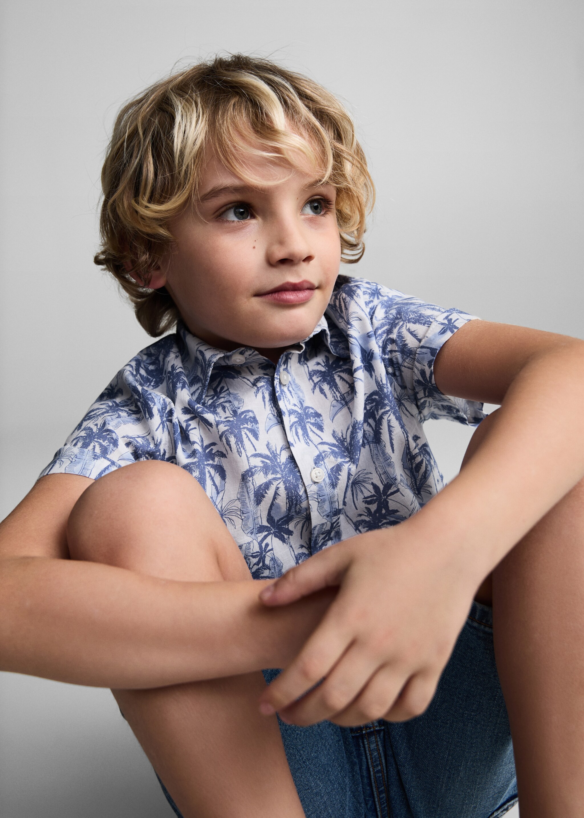 Palm print shirt - Details of the article 1