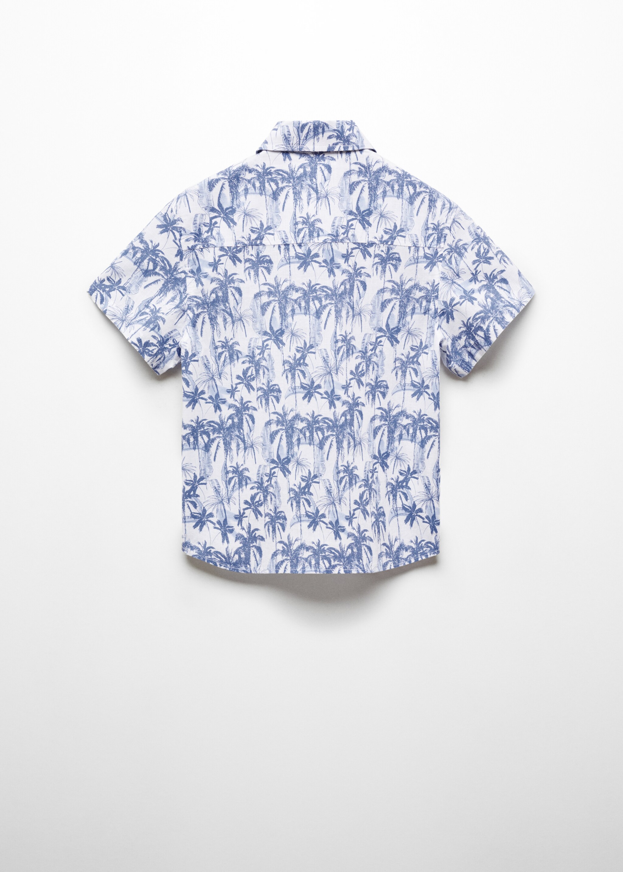 Palm print shirt - Reverse of the article