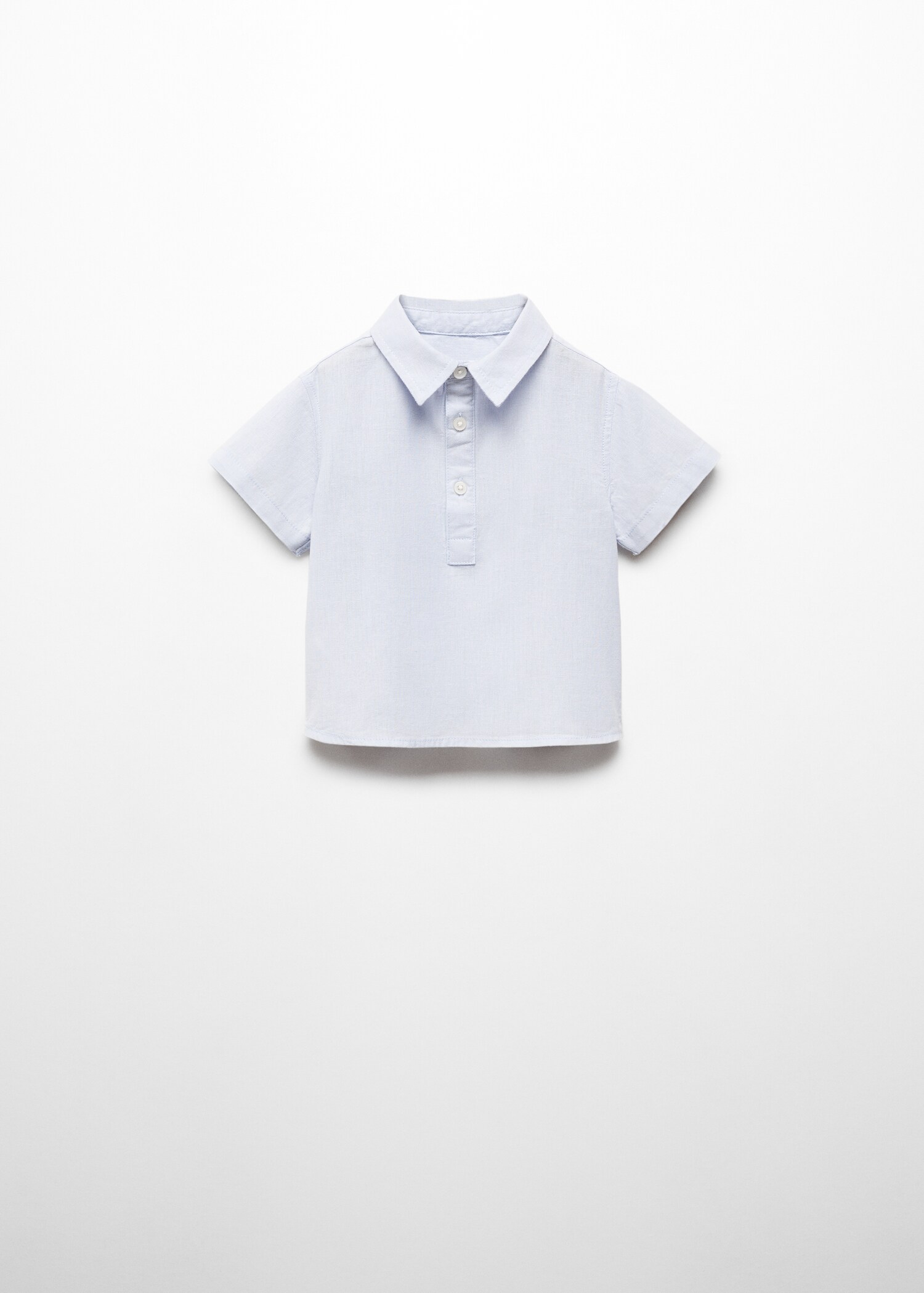 Chemise polo lin - Article sans modèle