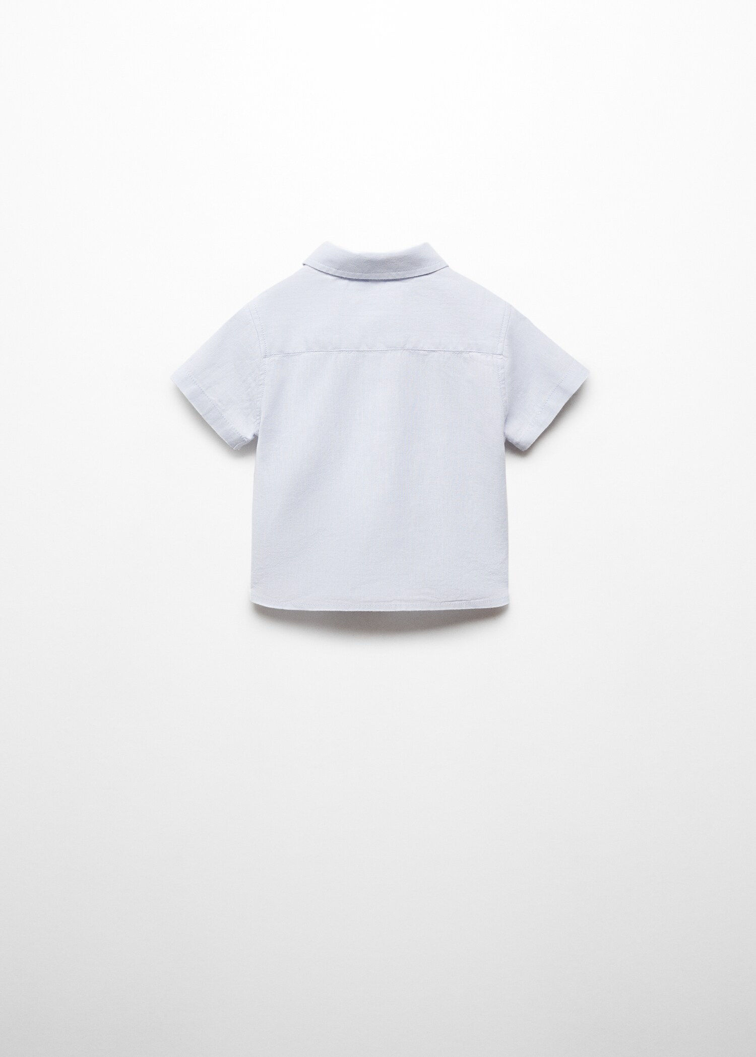Chemise polo lin - Verso de l’article