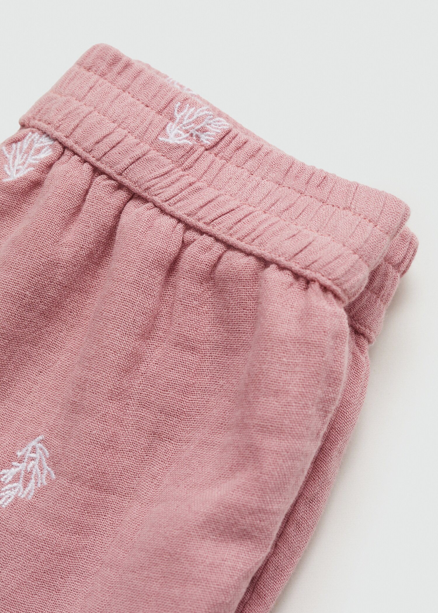 Printed cotton-blend short - Details of the article 8