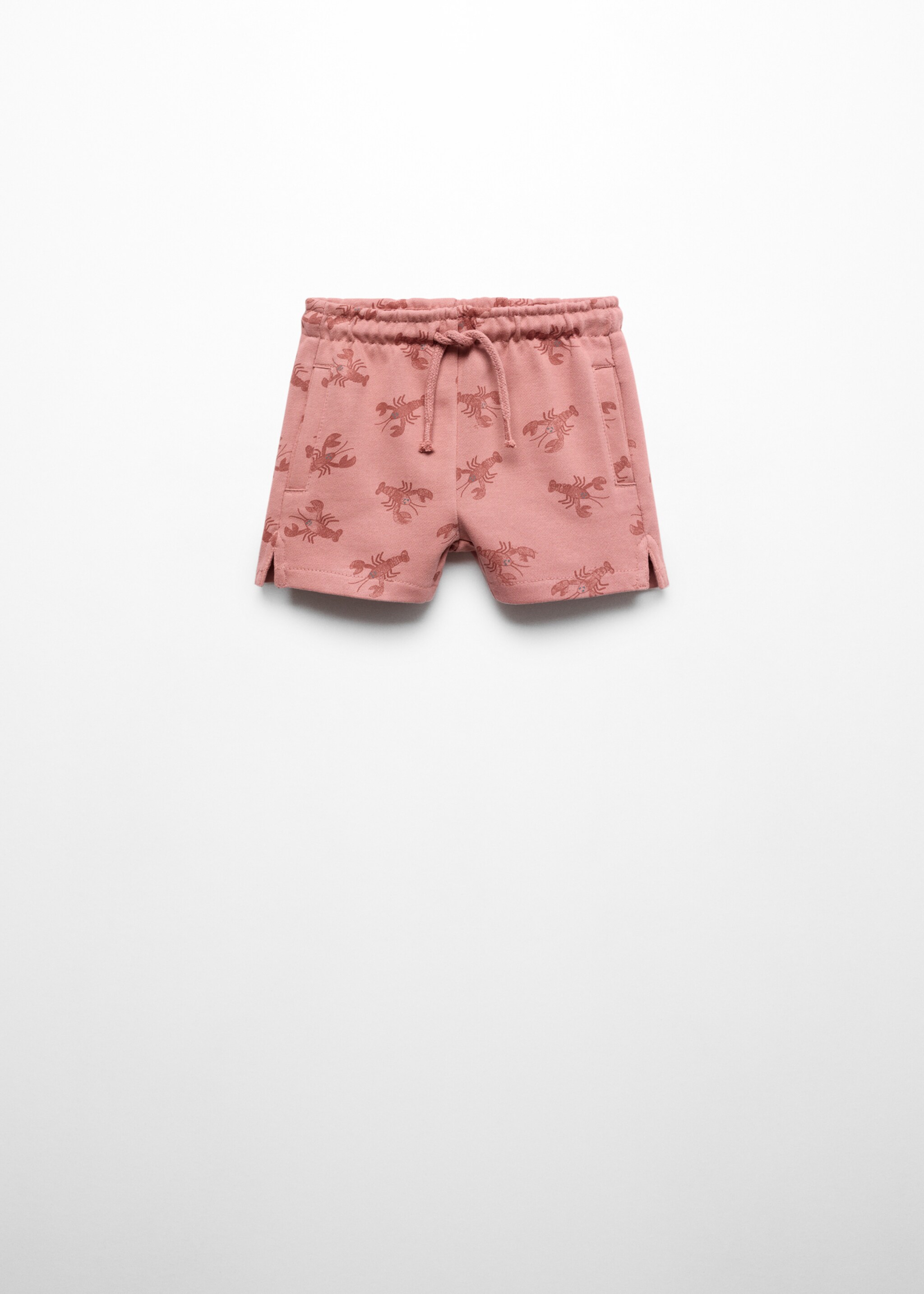Lobsters-print Bermuda shorts - Article without model