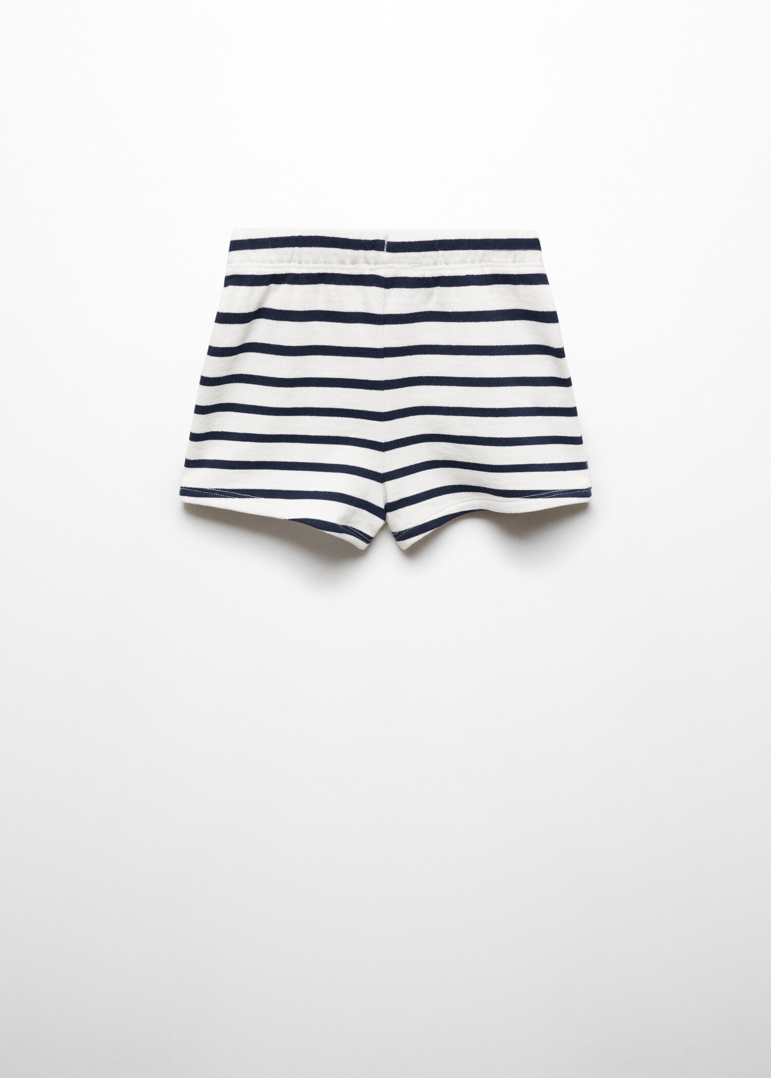 Stripes print shorts - Reverse of the article
