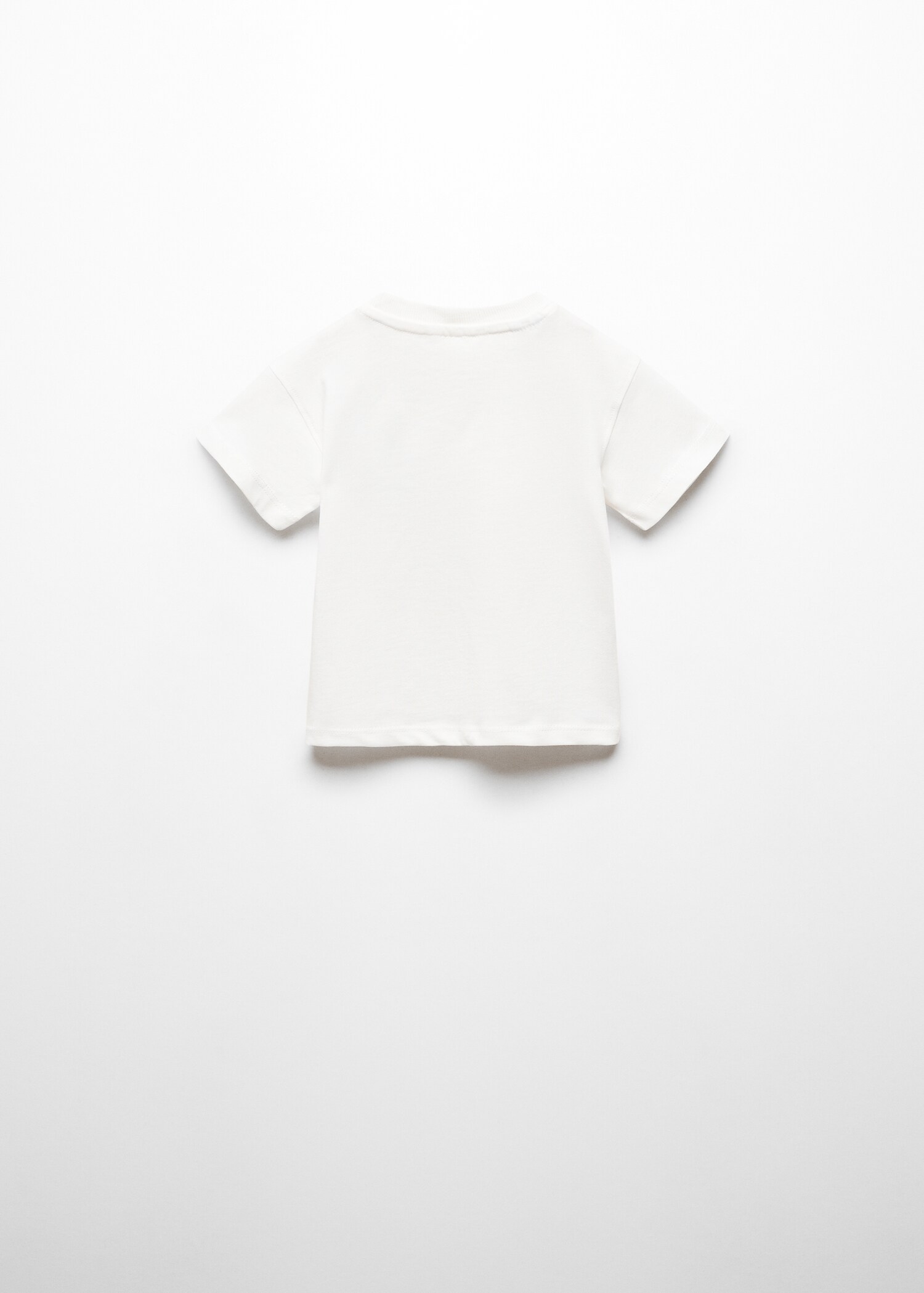 Printed pocket T-shirt - Reverse of the article