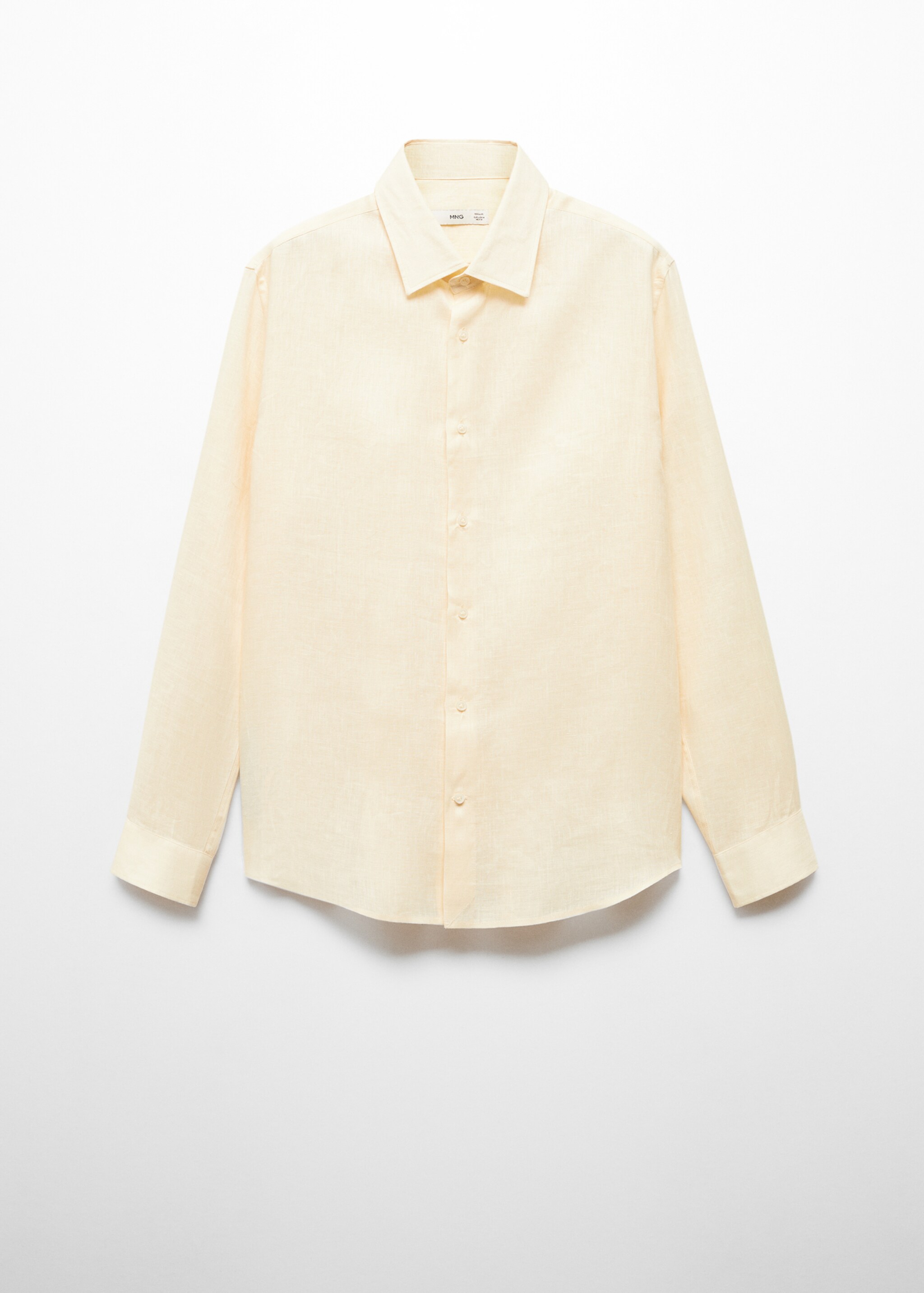 Camisa regular fit 100% lino - Artículo sin modelo