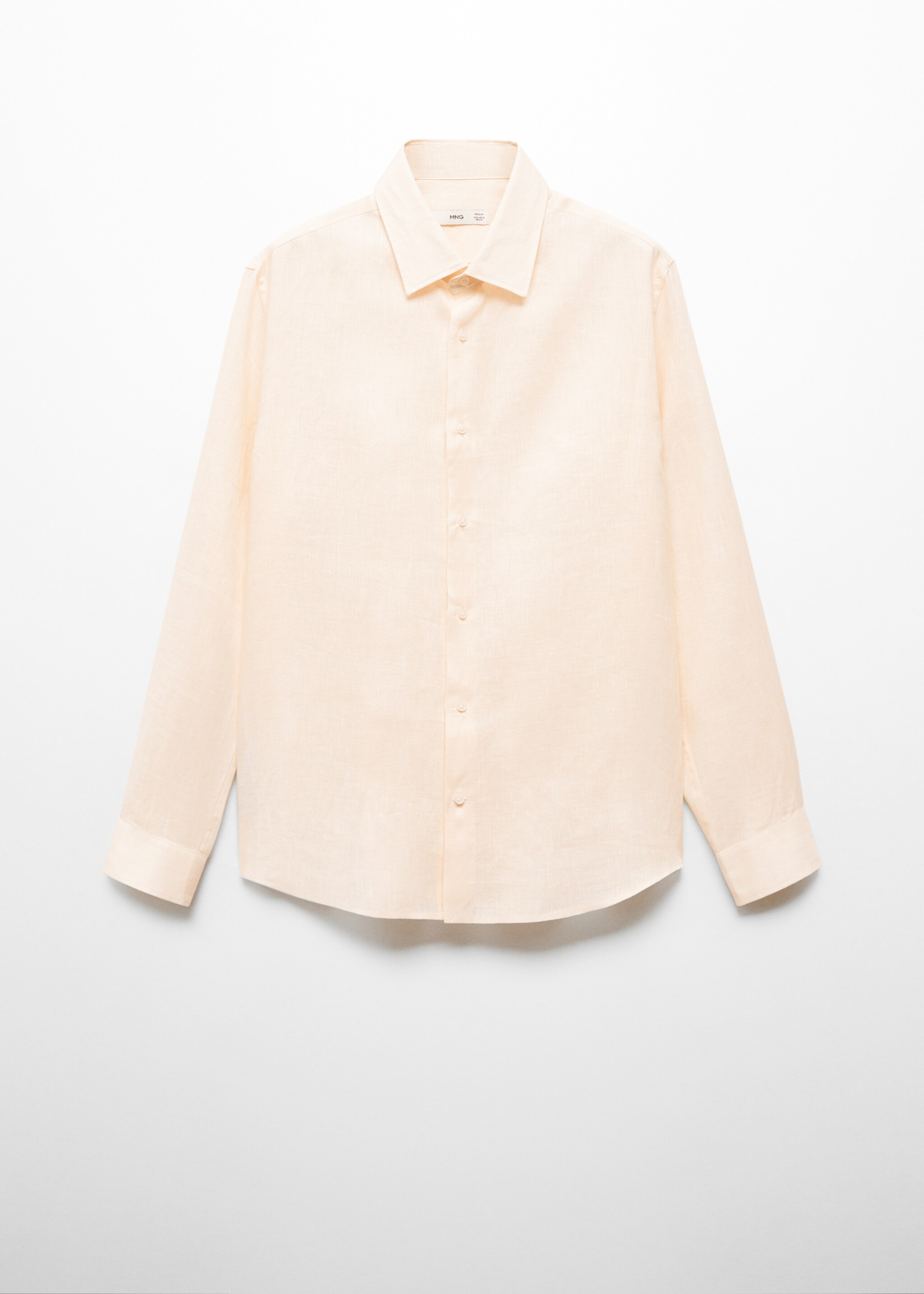 Camisa regular fit 100% lino - Artículo sin modelo